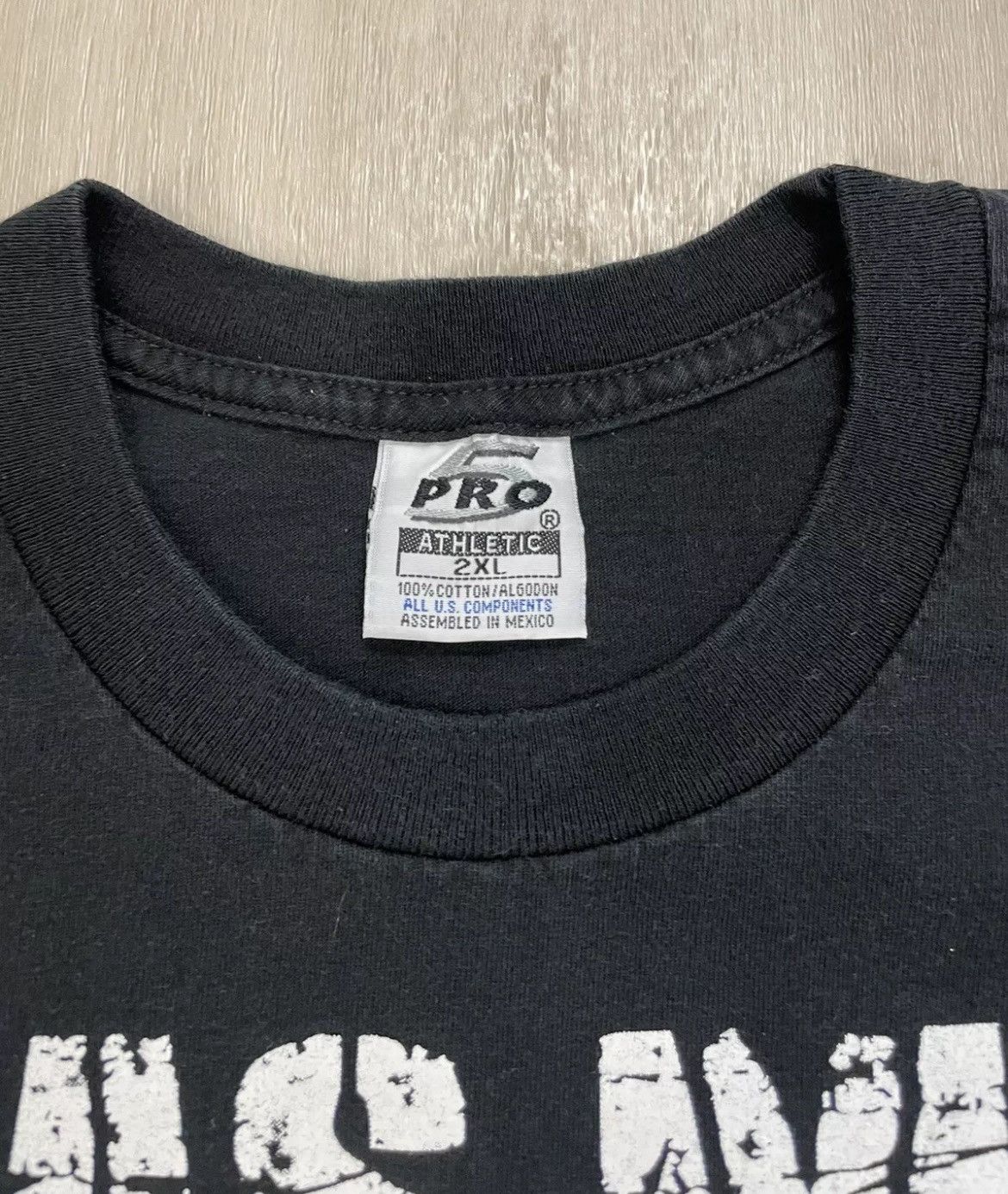 Rap Tees × Vintage Vintage Y2K Screw You TX Made Born And Raised Mens 2XL Size US XXL / EU 58 / 5 - 3 Thumbnail
