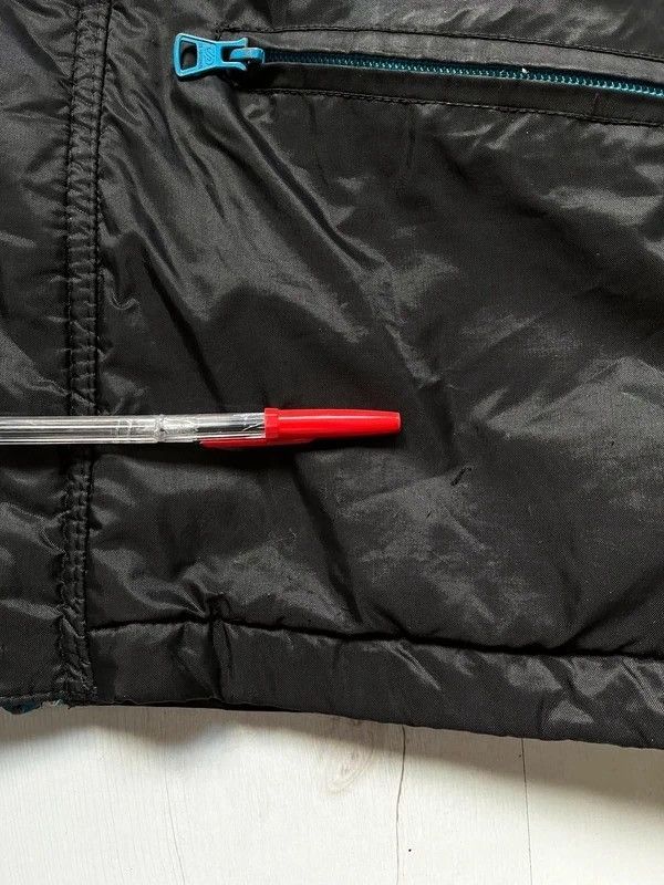 Adidas OG Adidas Vintage 80s Jacket Very Rare Black Aqua Blue Sz M Size US M / EU 48-50 / 2 - 17 Thumbnail