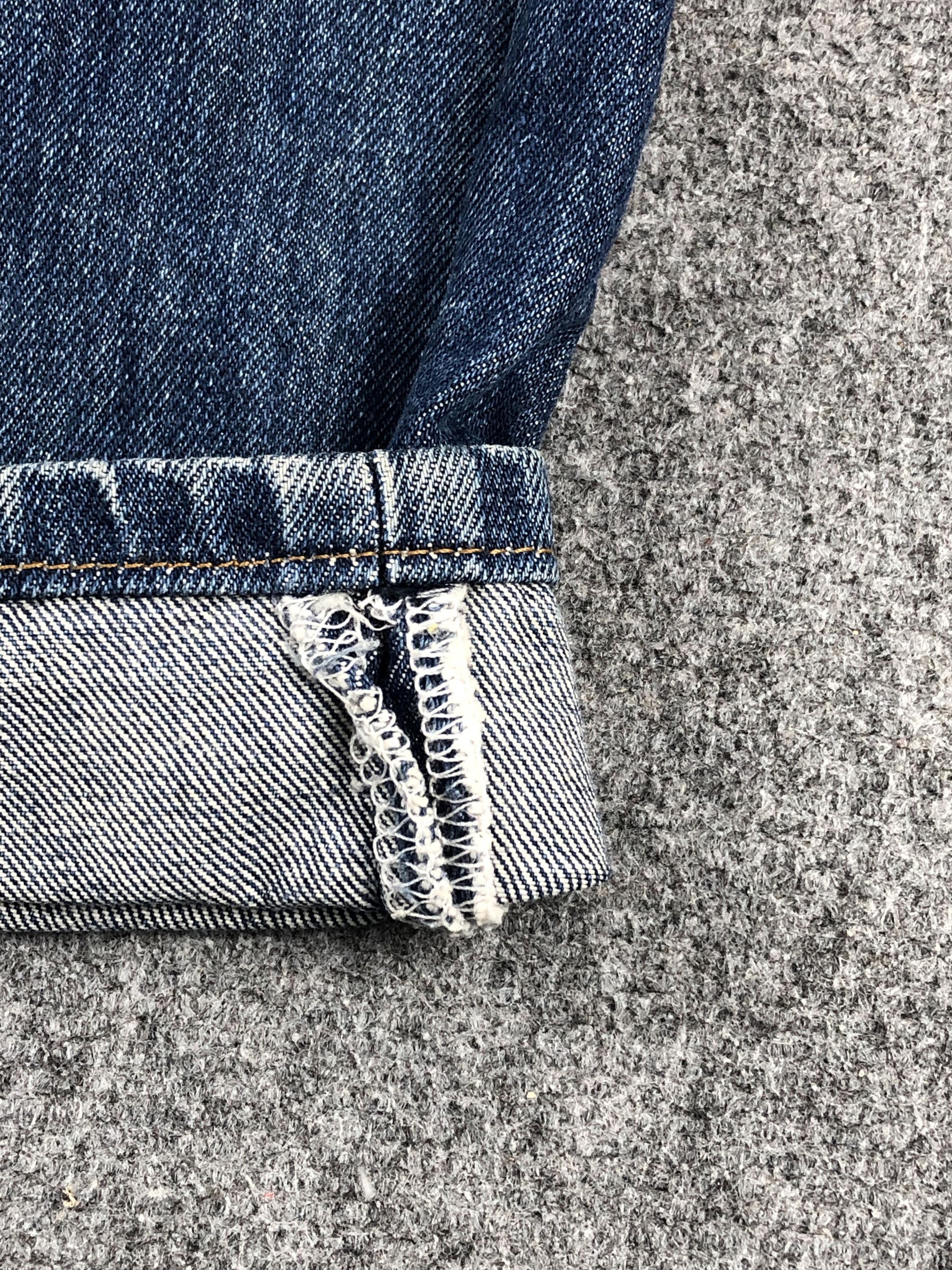 Levi's × Vintage Vintage Levis 501 Blue Denim DP2226 Size US 32 / EU 48 - 11 Thumbnail