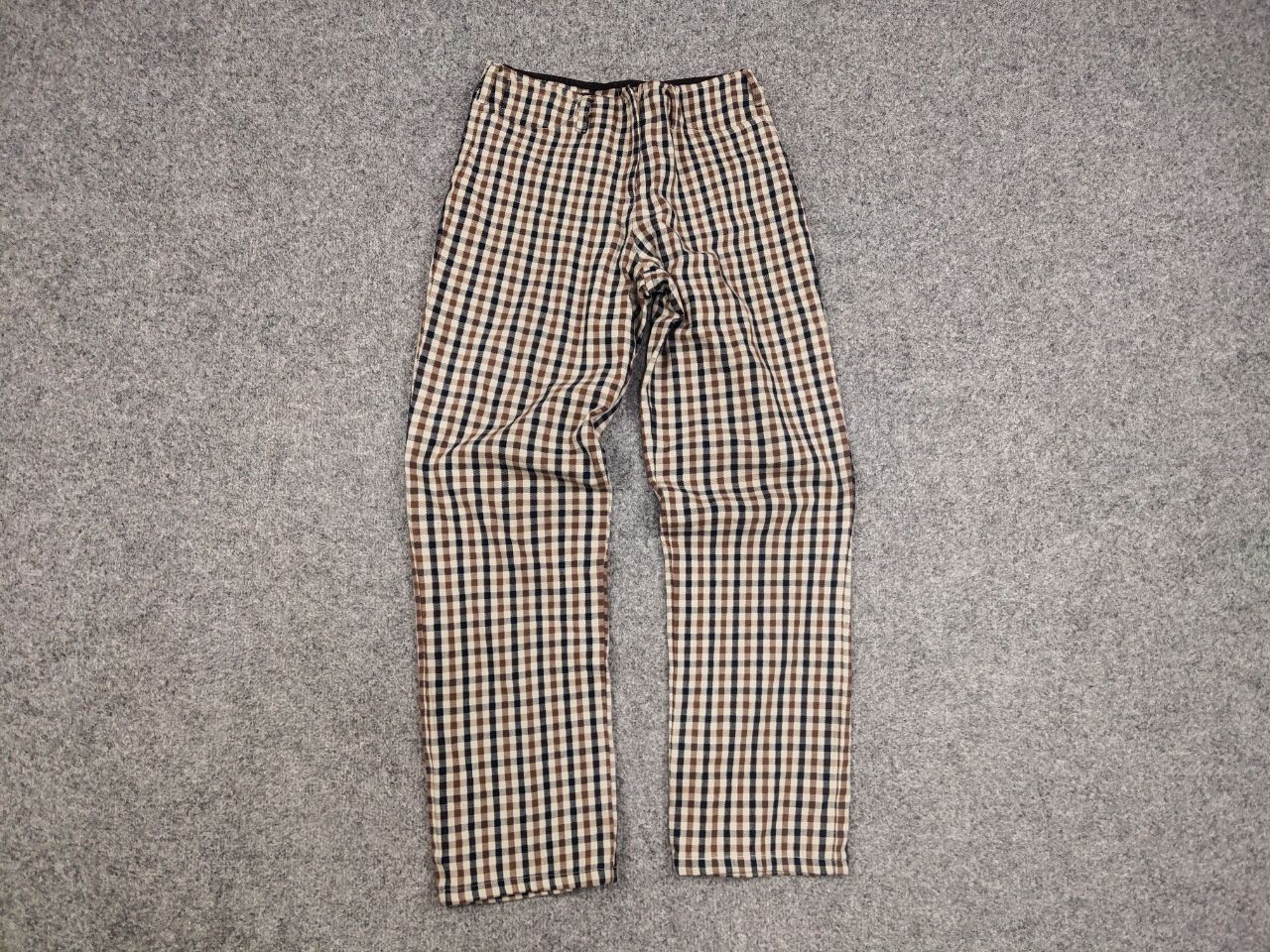 Aquascutum Vintage Aquascutum Classic Nova Check Trouser Women Pants Size 27" / US 4 / IT 40 - 7 Thumbnail