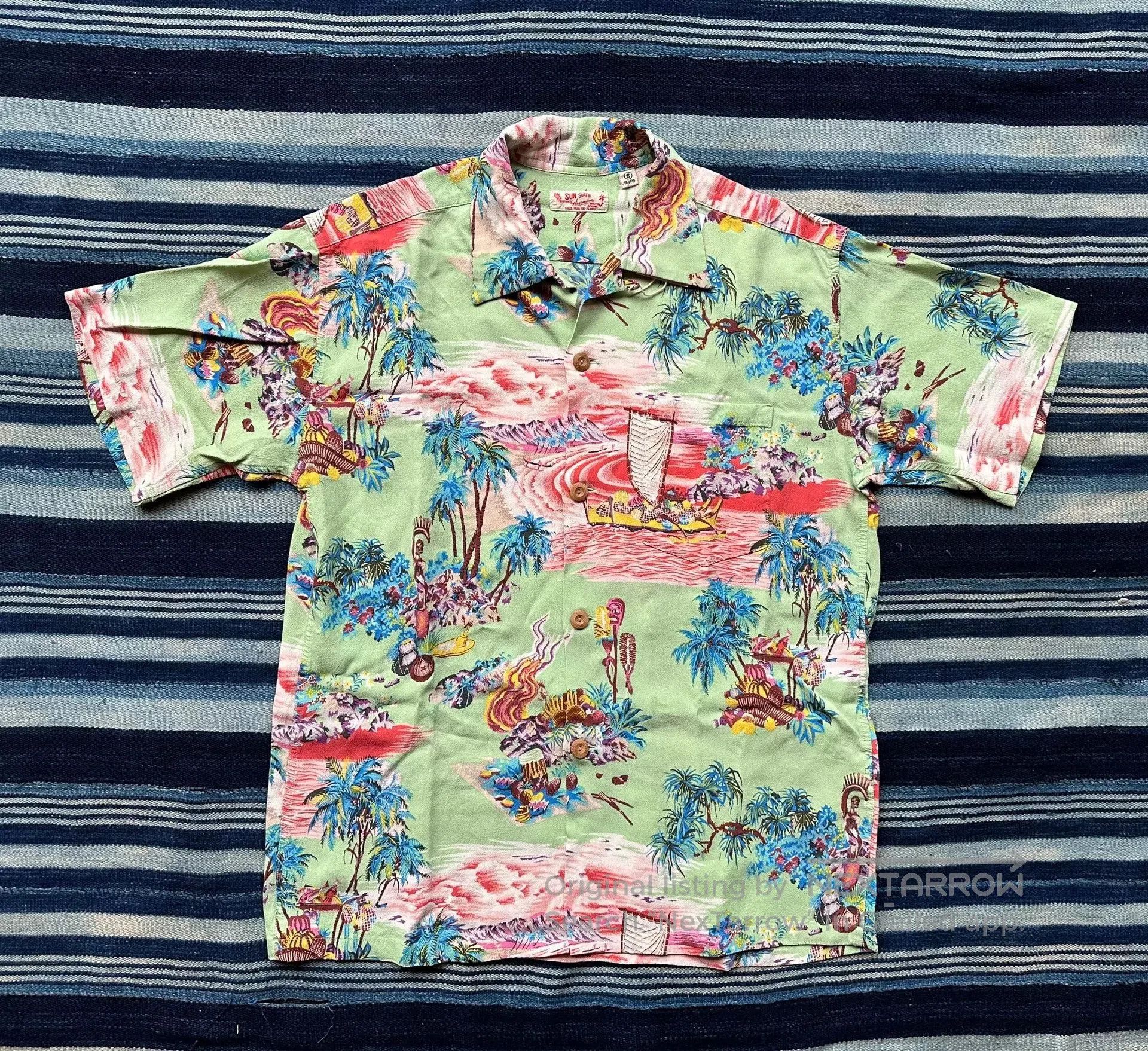 Sun Surf sun surf aloha vintage short sleeve shirt. Size US S / EU 44-46 / 1 - 1 Thumbnail