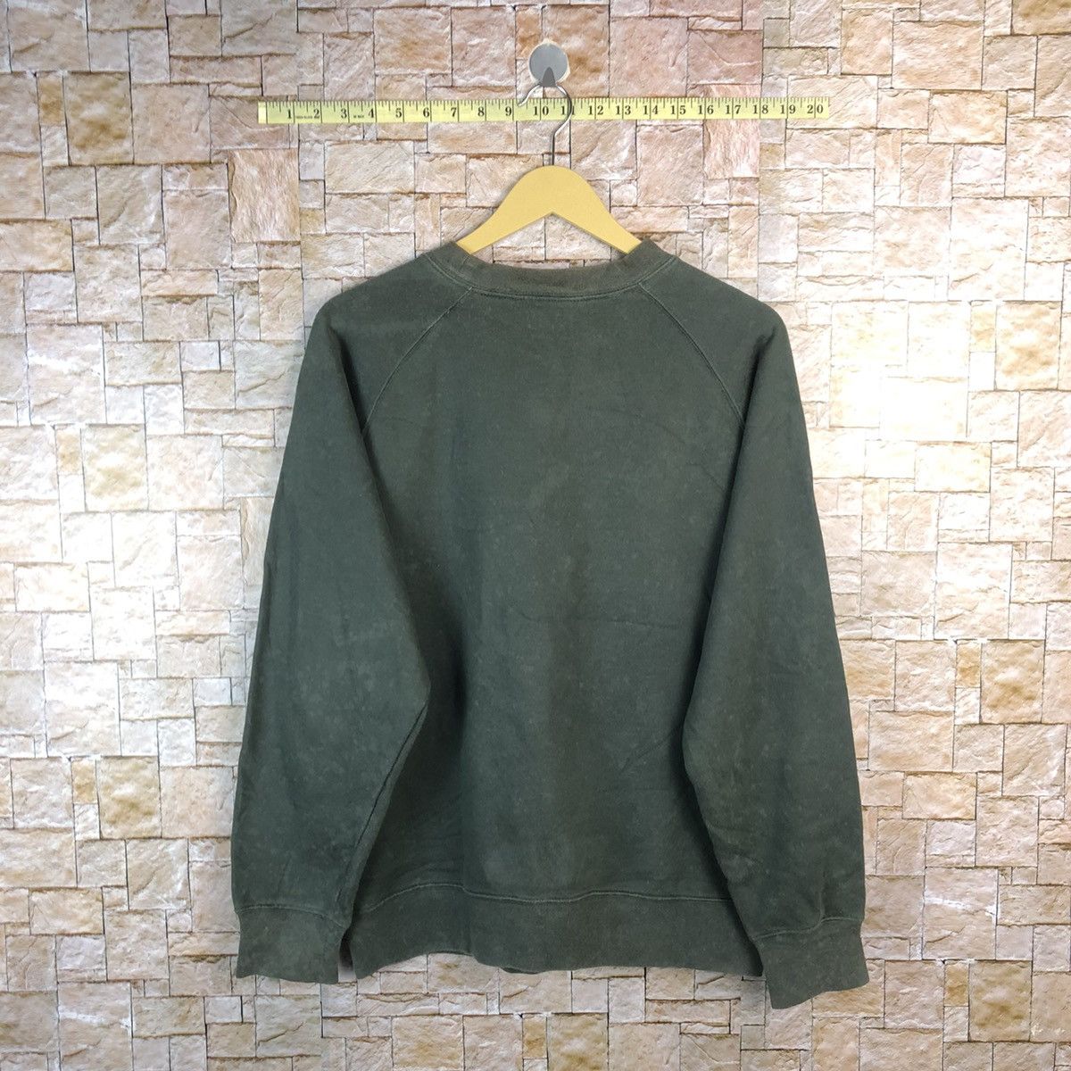 Nike DL Nike air faded street wear Green Sweatshirt #A517 Size US L / EU 52-54 / 3 - 14 Thumbnail