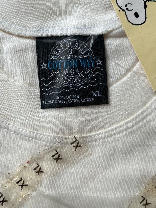 Peanuts Peanuts Snoopy x Cotton Way Sz XL Vintage 1996 Deadstock Size US XL / EU 56 / 4 - 3 Thumbnail