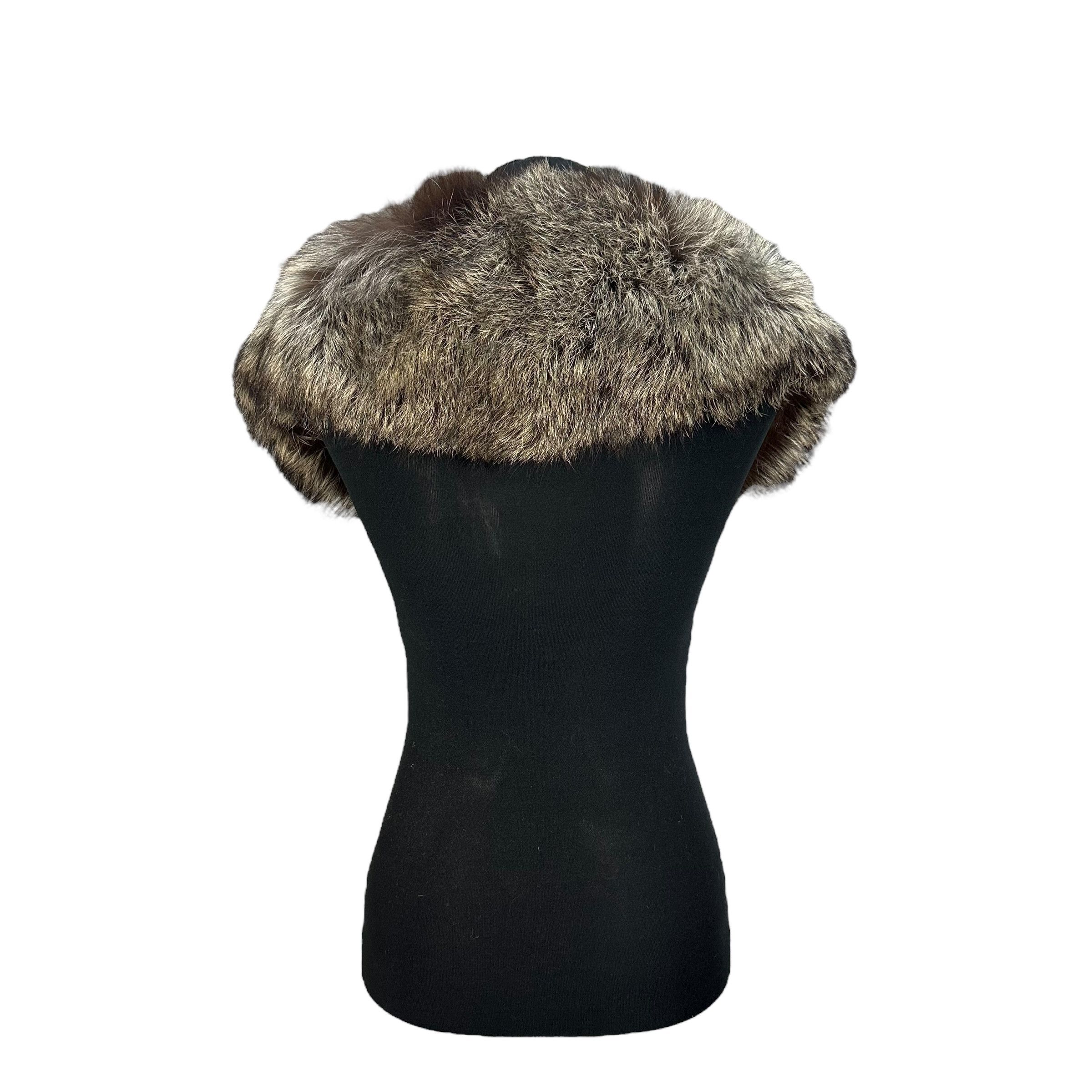 Sagafurs SAGA FOX TRIM BESATZ GARNITURE SHAWL COLLAR WRAP #8941-041 Size ONE SIZE - 7 Thumbnail
