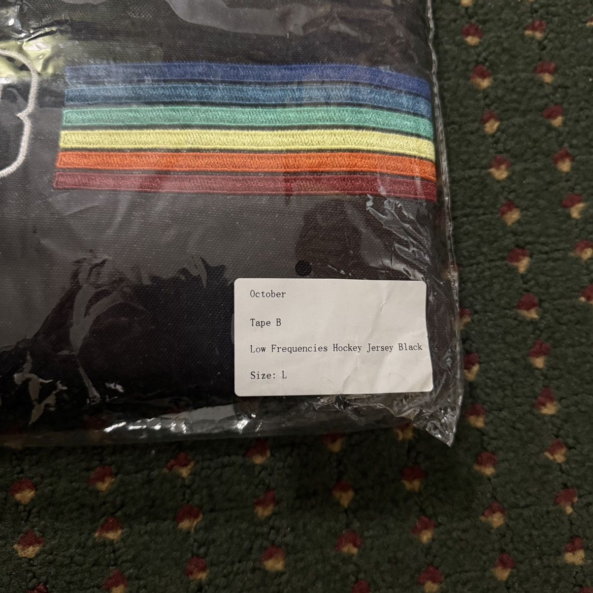 Other TAPE B LOW FREQUENCIES HOCKEY JERSEY Size US L / EU 52-54 / 3 - 3 Thumbnail