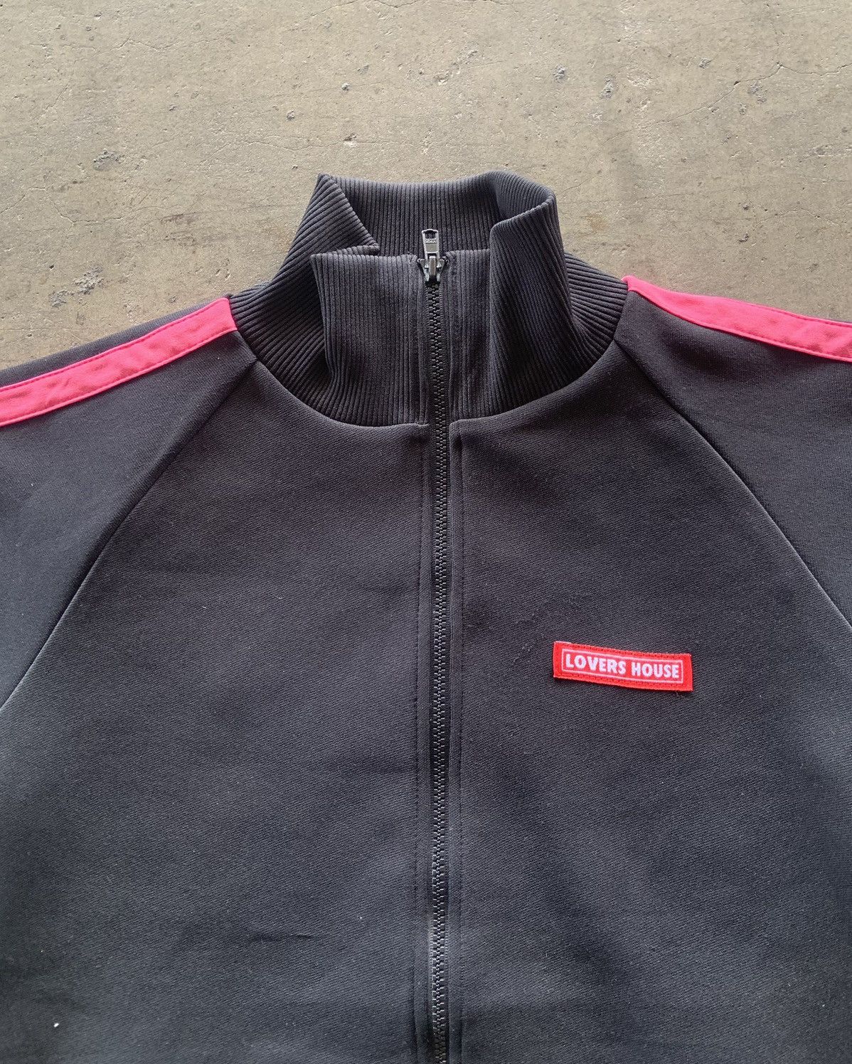Angel Blue × Designer × Japanese Brand 2000s Lovers House Japan Tracktop Jacket Size US S / EU 44-46 / 1 - 2 Thumbnail