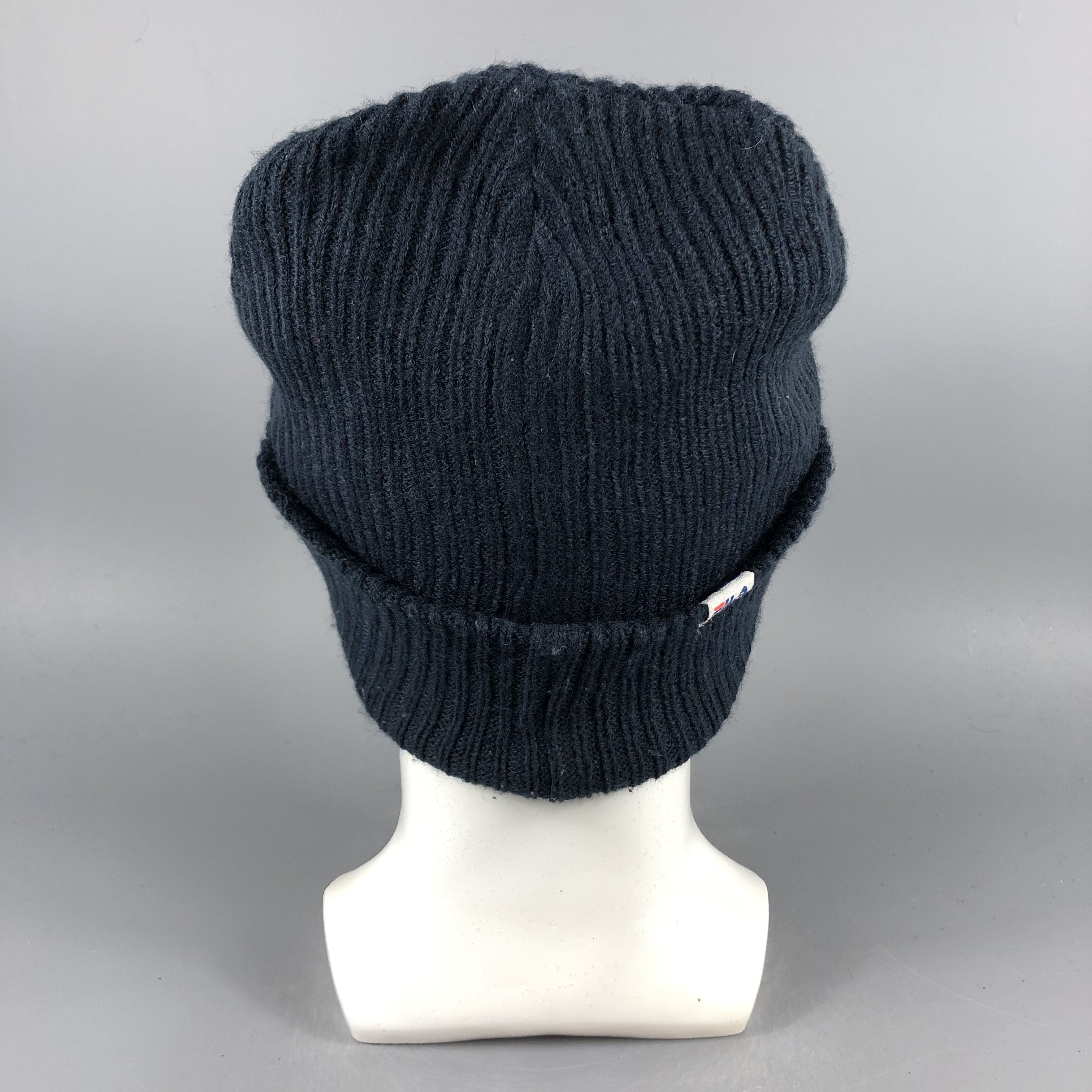 Fila × Vintage Fila Small Logo Beanie Snow Hat Snow Cap -D1112 Size ONE SIZE - 3 Thumbnail