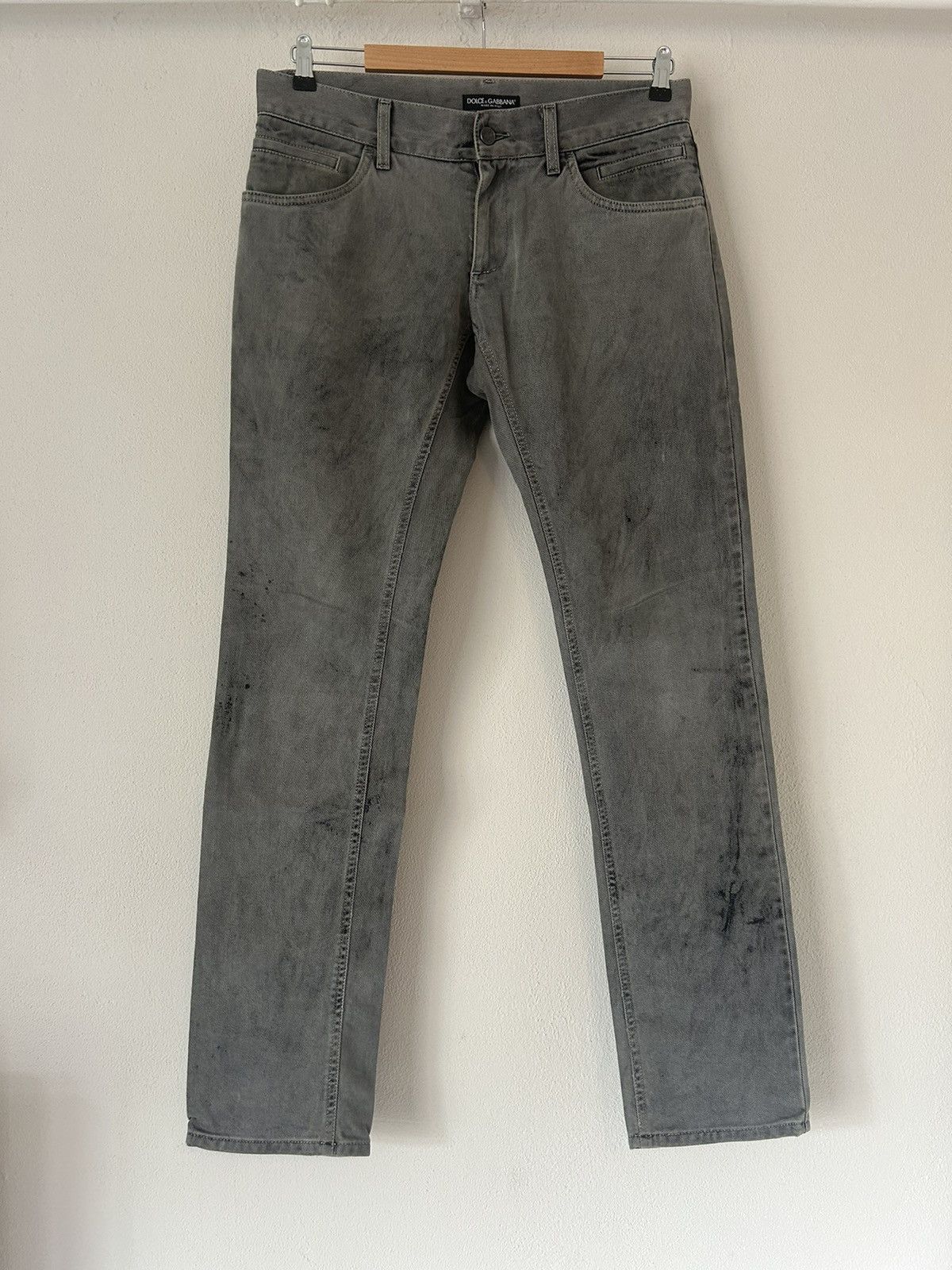 Dolce & Gabbana Used Look Jeans Size US 32 / EU 48 - 1 Thumbnail