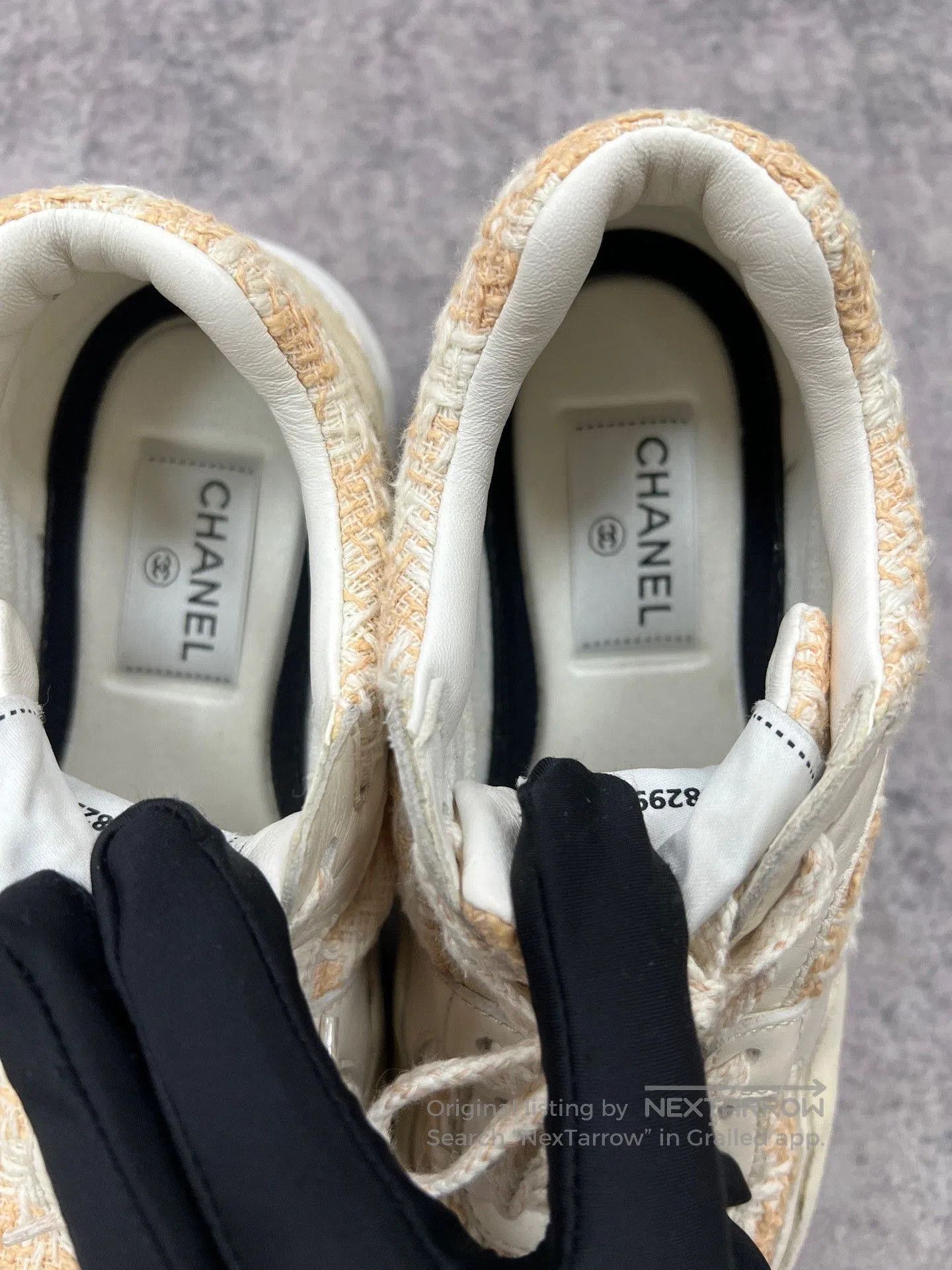 Chanel Chanel Knit Sneakers. Size US 6 / IT 36 - 6 Thumbnail