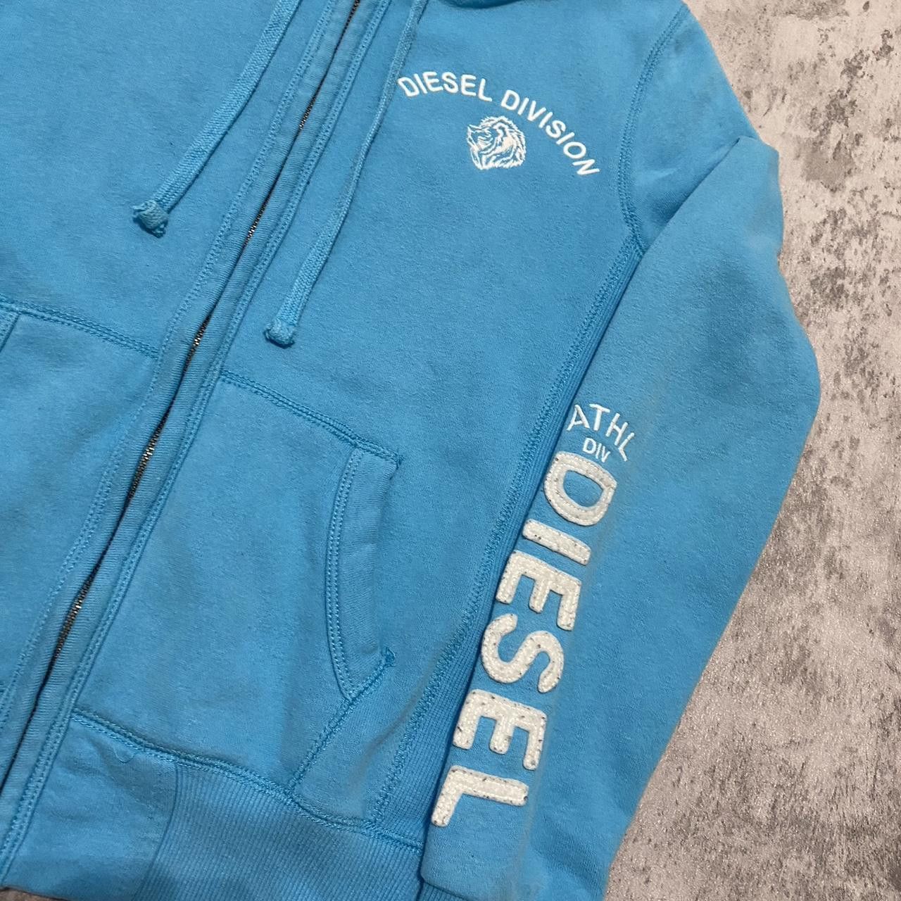 Diesel Diesel ZIP Hoodie Boxy Vintage y2k rap hip hop Size US XS / EU 42 / 0 - 3 Thumbnail
