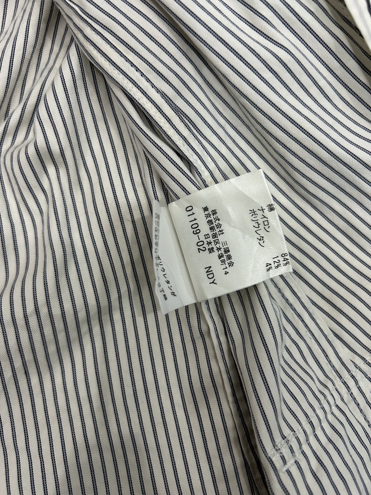 Burberry Burberry London Striped Cotton Blazer Jacket Made in Japan Size S / US 4 / IT 40 - 7 Thumbnail