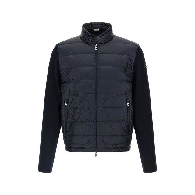 MONCLER Men's Navy Down Cardigan New (Men's size:M;)