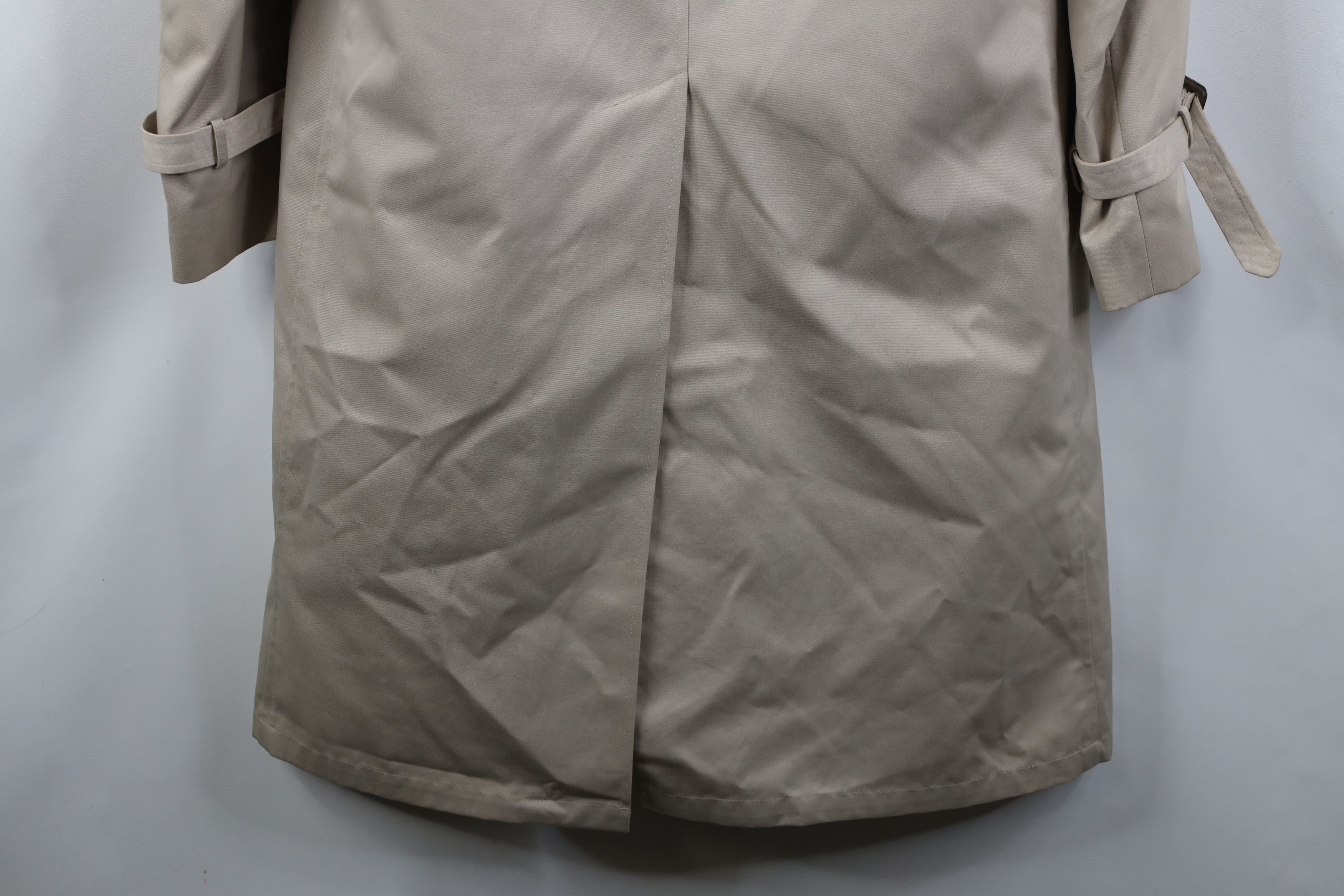 Vintage Vintage 70s Streetwear Trench Coat Rain Jacket Stone Beige Size US L / EU 52-54 / 3 - 16 Thumbnail