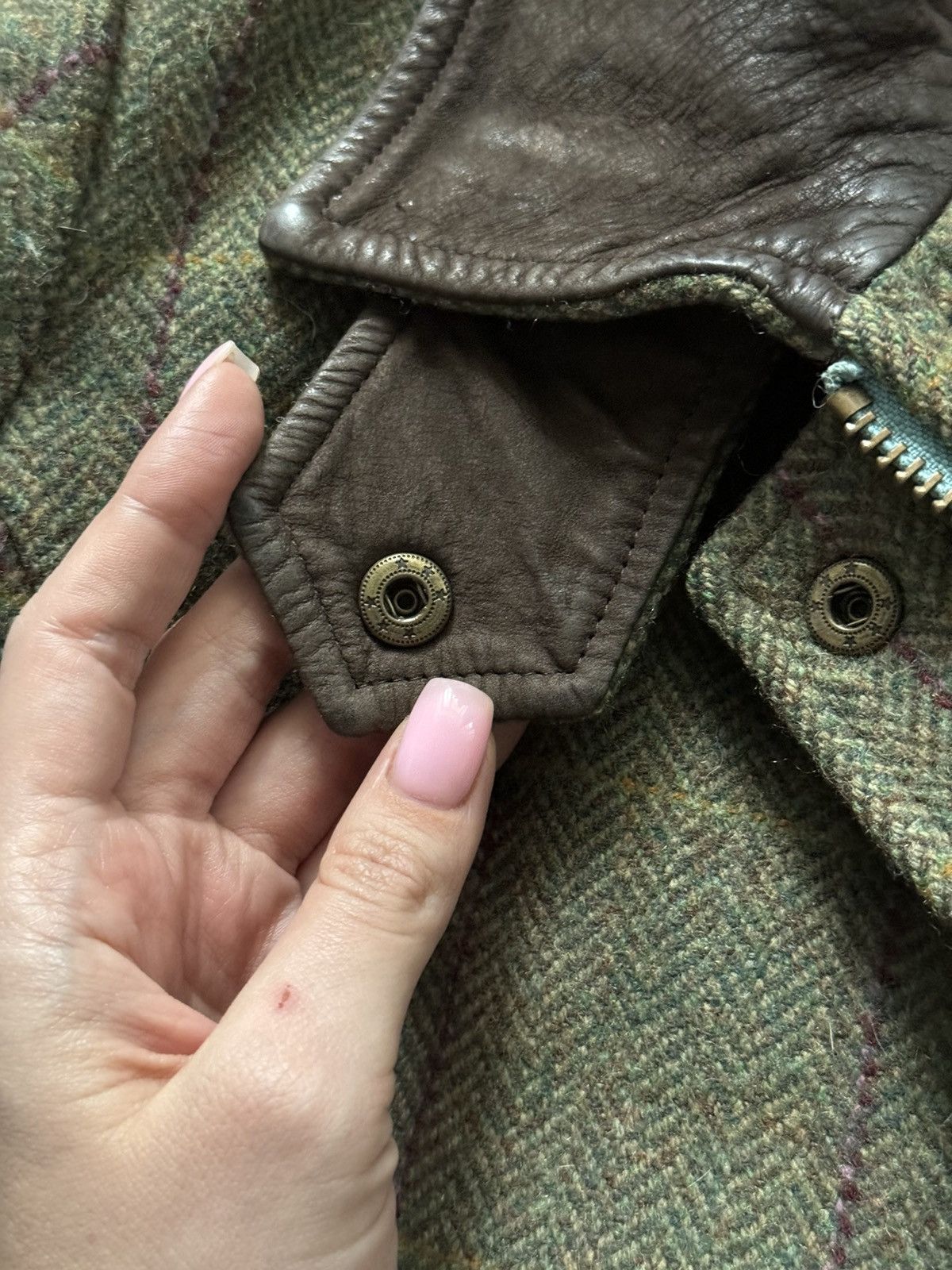 Designer × Vintage Tom Joule 2000s vintage tweed jacket Size XL / US 12-14 / IT 48-50 - 7 Thumbnail