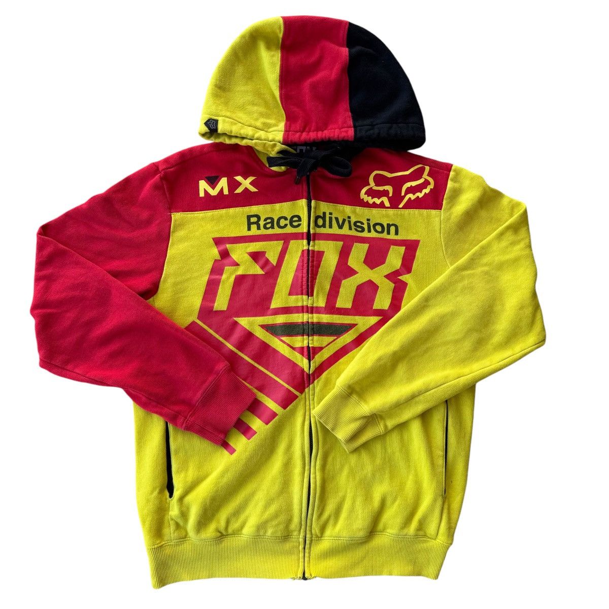 Fox Racing × Vintage Fox Racing Motocross Ken Roczen Hoodie Zip Up Y2K Vintage Size US S / EU 44-46 / 1 - 3 Thumbnail