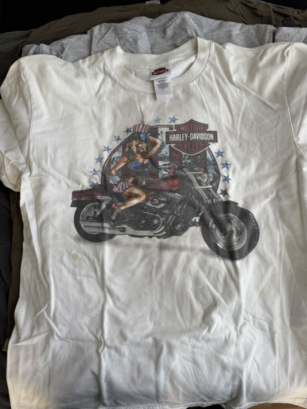 Harley Davidson × Vintage harley Size US L / EU 52-54 / 3 - 1 Thumbnail