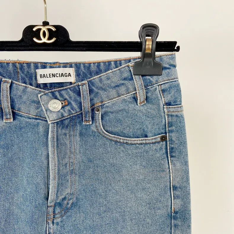 Balenciaga Balenciaga Denim Skirt Size 35" - 3 Thumbnail
