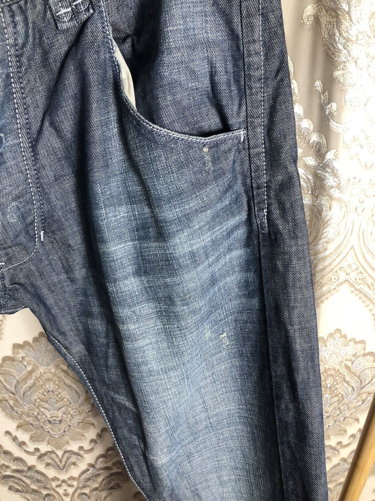 Armani VINTAGE ARMANI JEANS DENIM JEANS ITALIAN DESIGNER CASUAL 90s Size US 32 / EU 48 - 5 Thumbnail