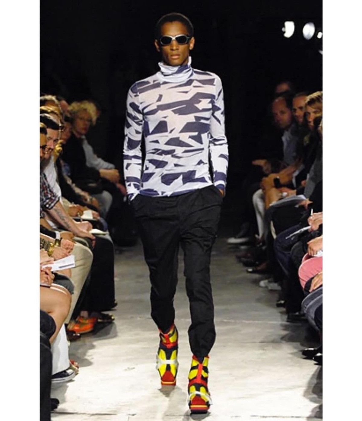 Raf Simons SS08 RAF SIMONS GEOMETRIC TURTLE NECK Size US S / EU 44-46 / 1 - 5 Thumbnail
