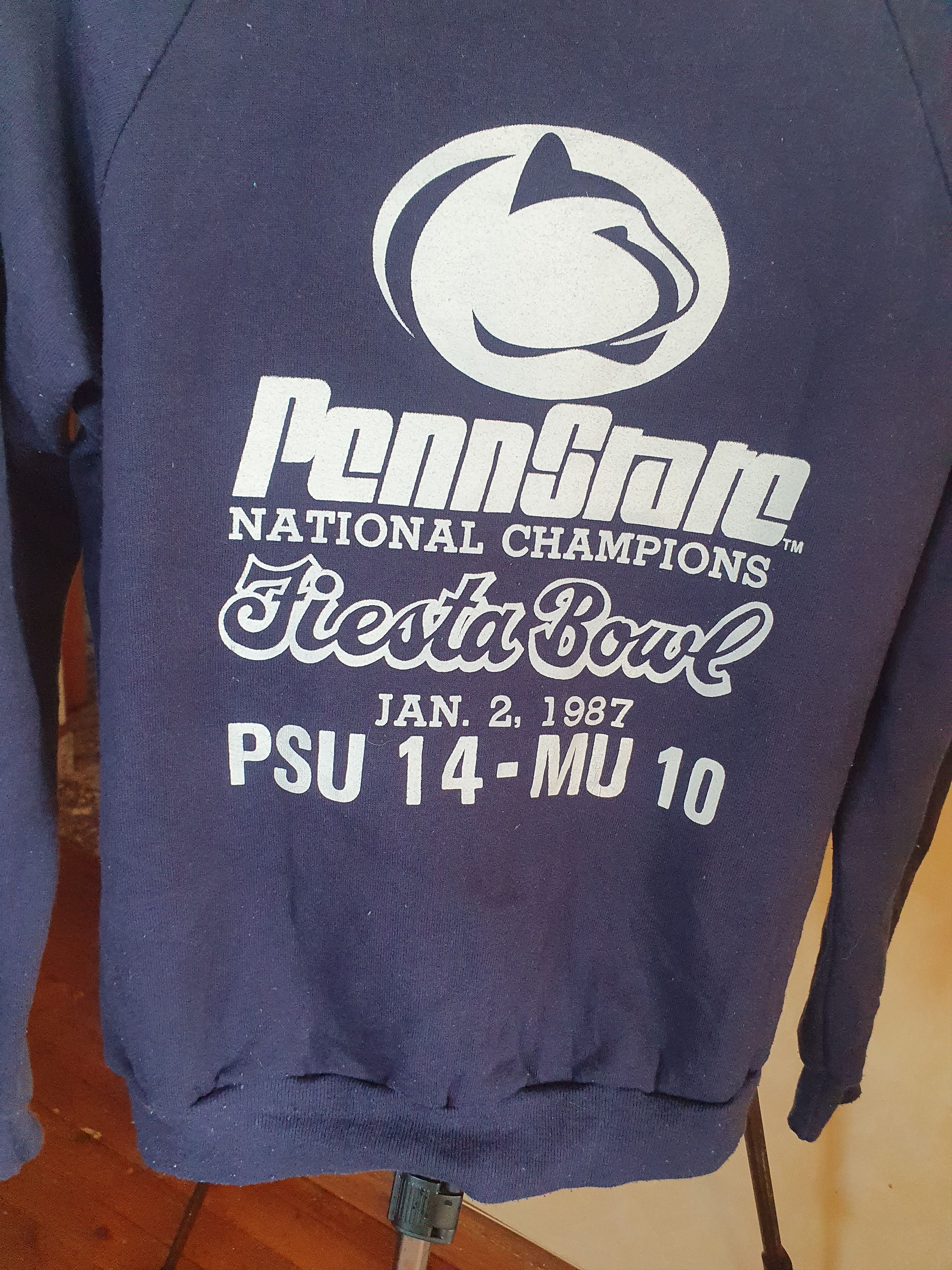 Jerzees × Vintage Penn State Fiesta Bowl 1987 sweatshirt Vintage Made in USA M Size US M / EU 48-50 / 2 - 5 Thumbnail