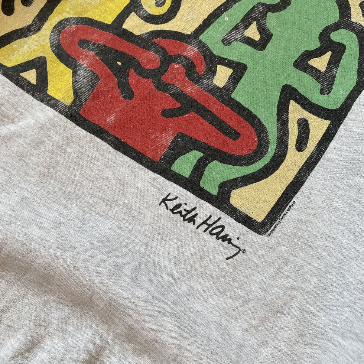 Keith Haring Vintage Keith Haring 90’s Big Graphic logo designer sweatshi Size US M / EU 48-50 / 2 - 3 Thumbnail