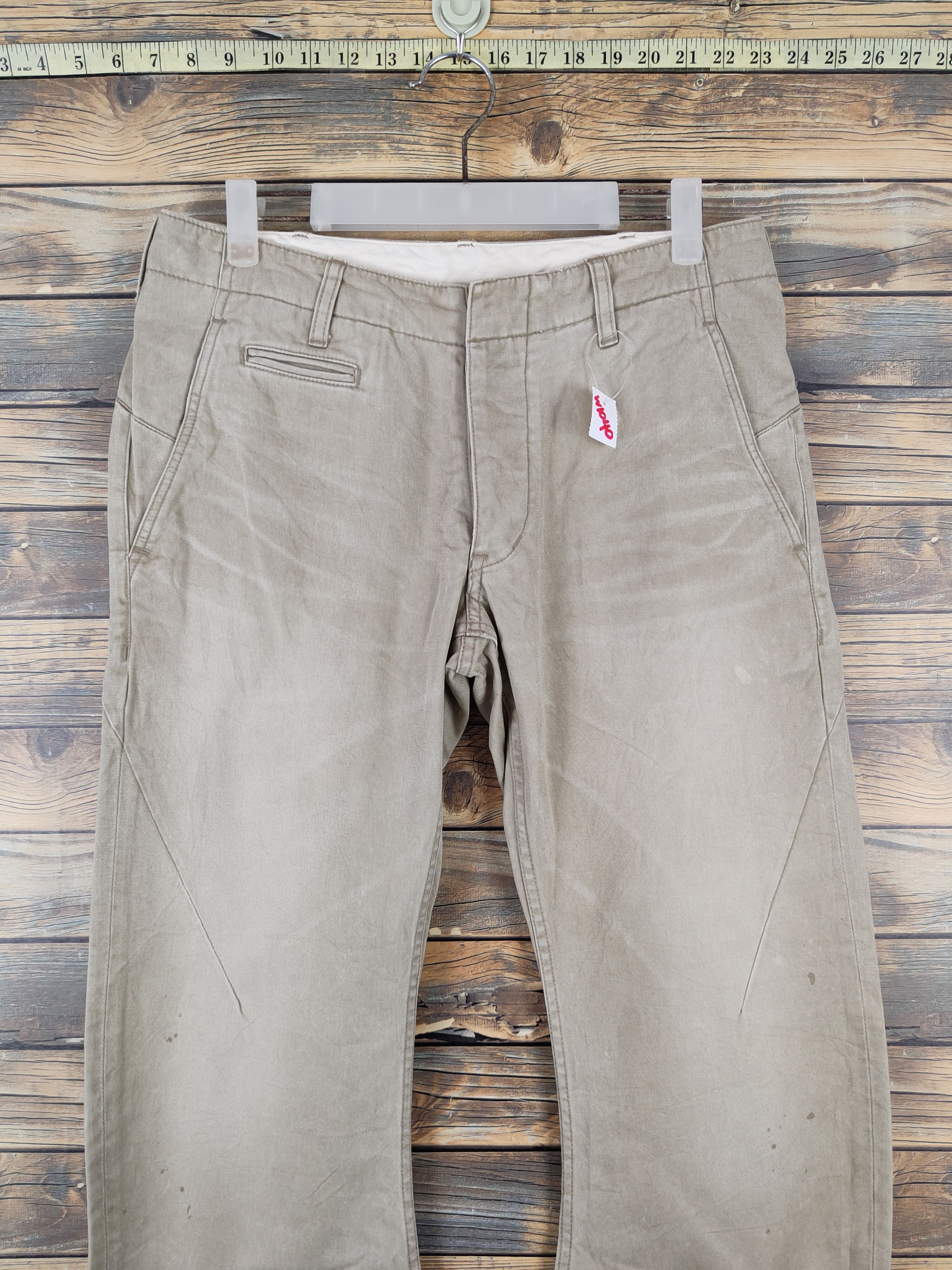 Attachment DL Attachment Beige Multipocket Casual cargo Pants #W1040 Size US 32 / EU 48 - 2 Thumbnail