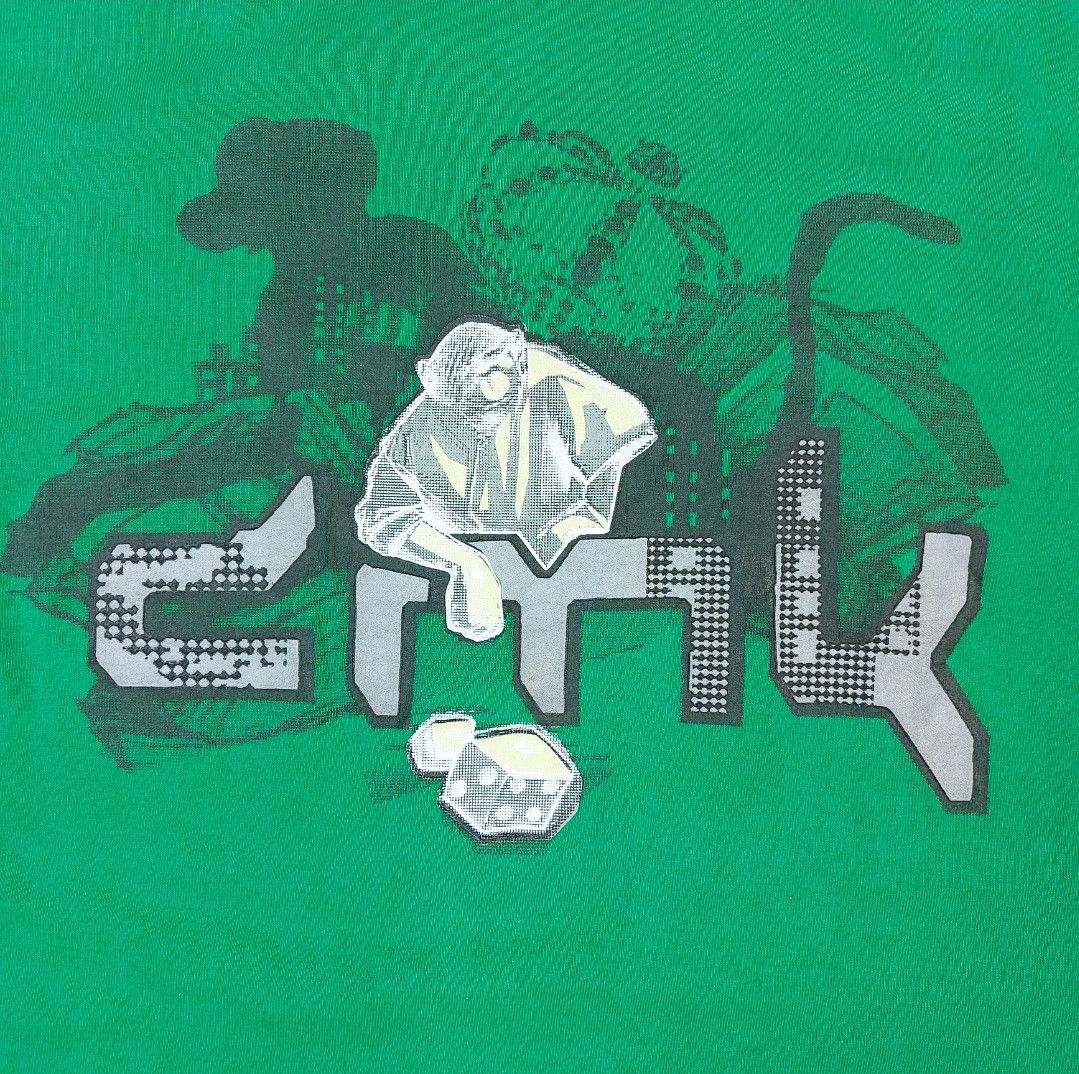 DrunknMunky Vintage Y2K Drunknmunky Brand Hiphop TEE Size US L / EU 52-54 / 3 - 2 Thumbnail