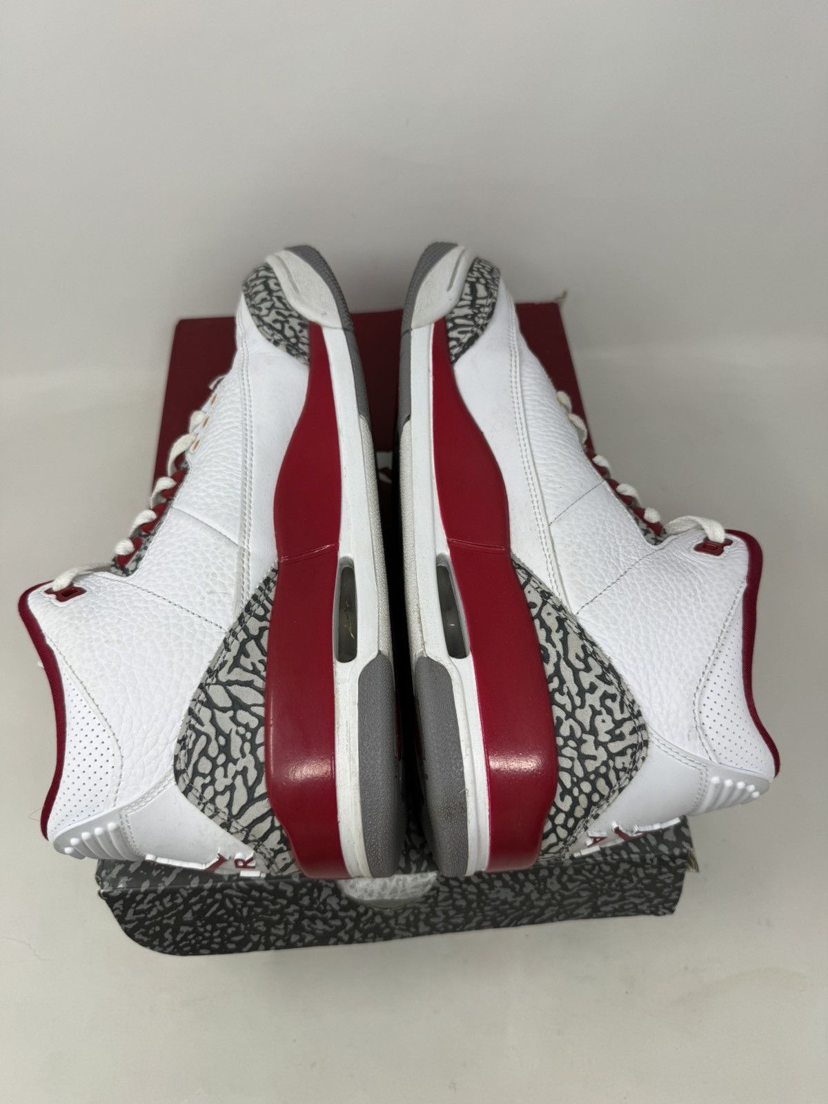 Jordan Brand Nike Air Jordan 3 Retro Cardinal Red Size US 9.5 / EU 42-43 - 7 Thumbnail