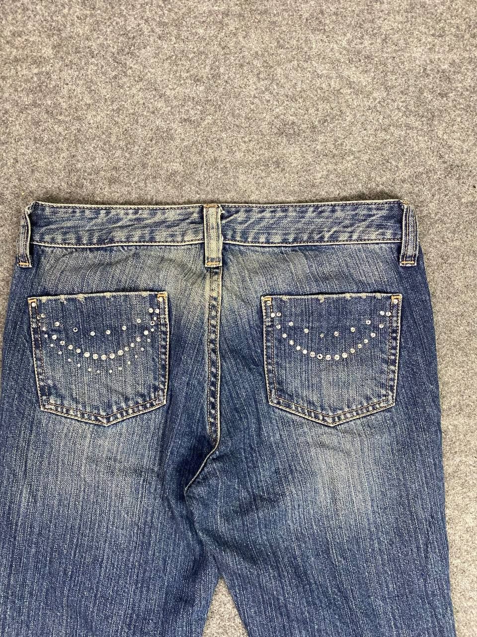Japanese Brand vintage uniqlo japanese brands bootcut flare denim Size 30" / US 8 / IT 44 - 3 Thumbnail