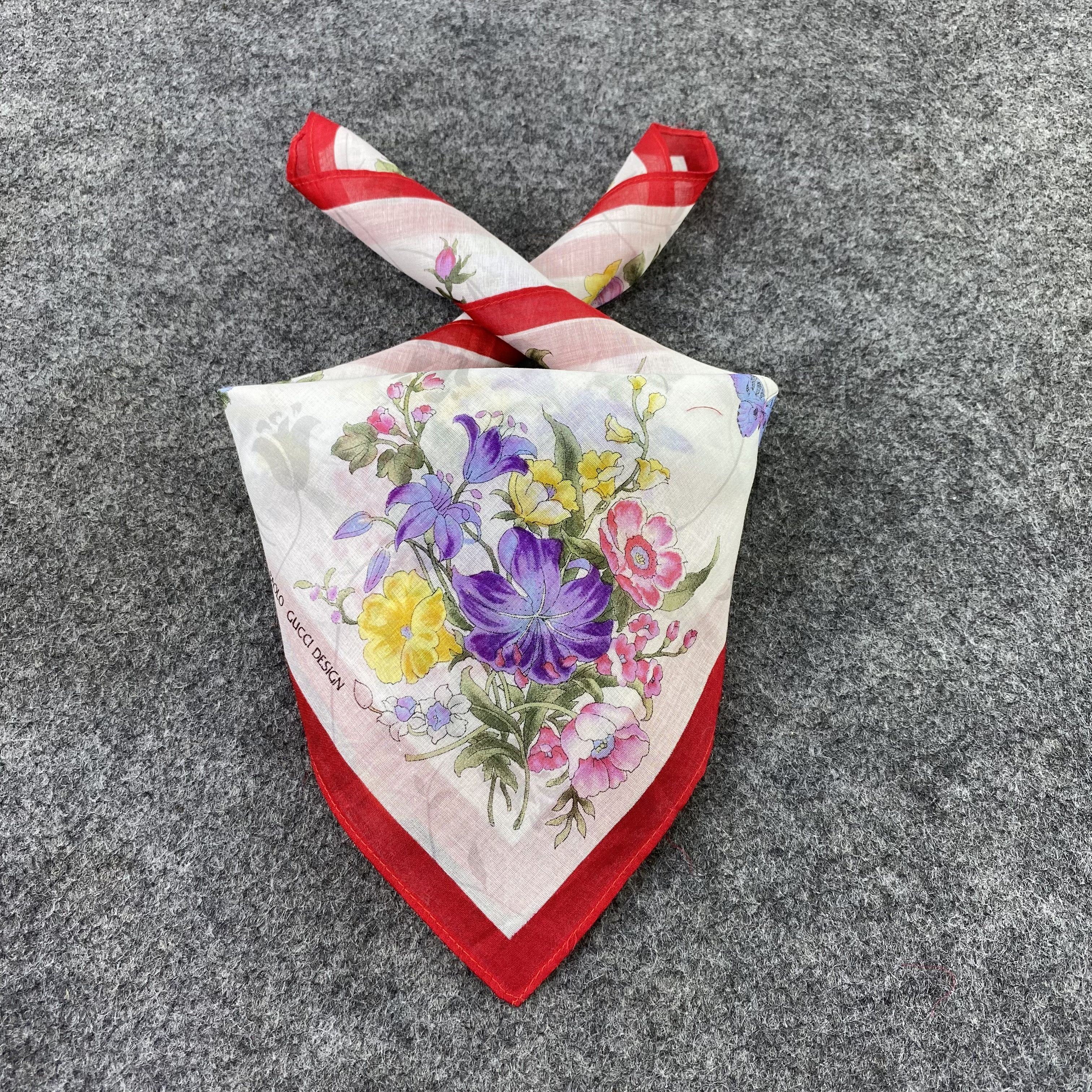 Paolo Gucci Paolo Gucci Handkerchief / Bandana / Neckerchief-B786 Size ONE SIZE - 2 Thumbnail