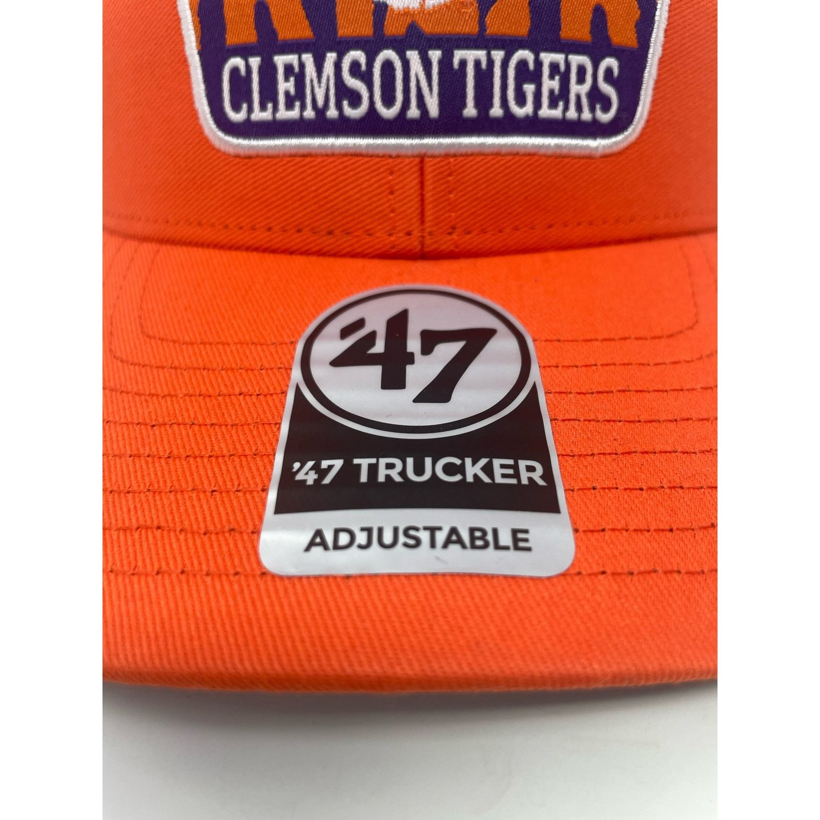 47 Brand Clemson Tigers Orange 47 Brand Snapback Adjustable Hat Cap Size ONE SIZE - 4 Thumbnail