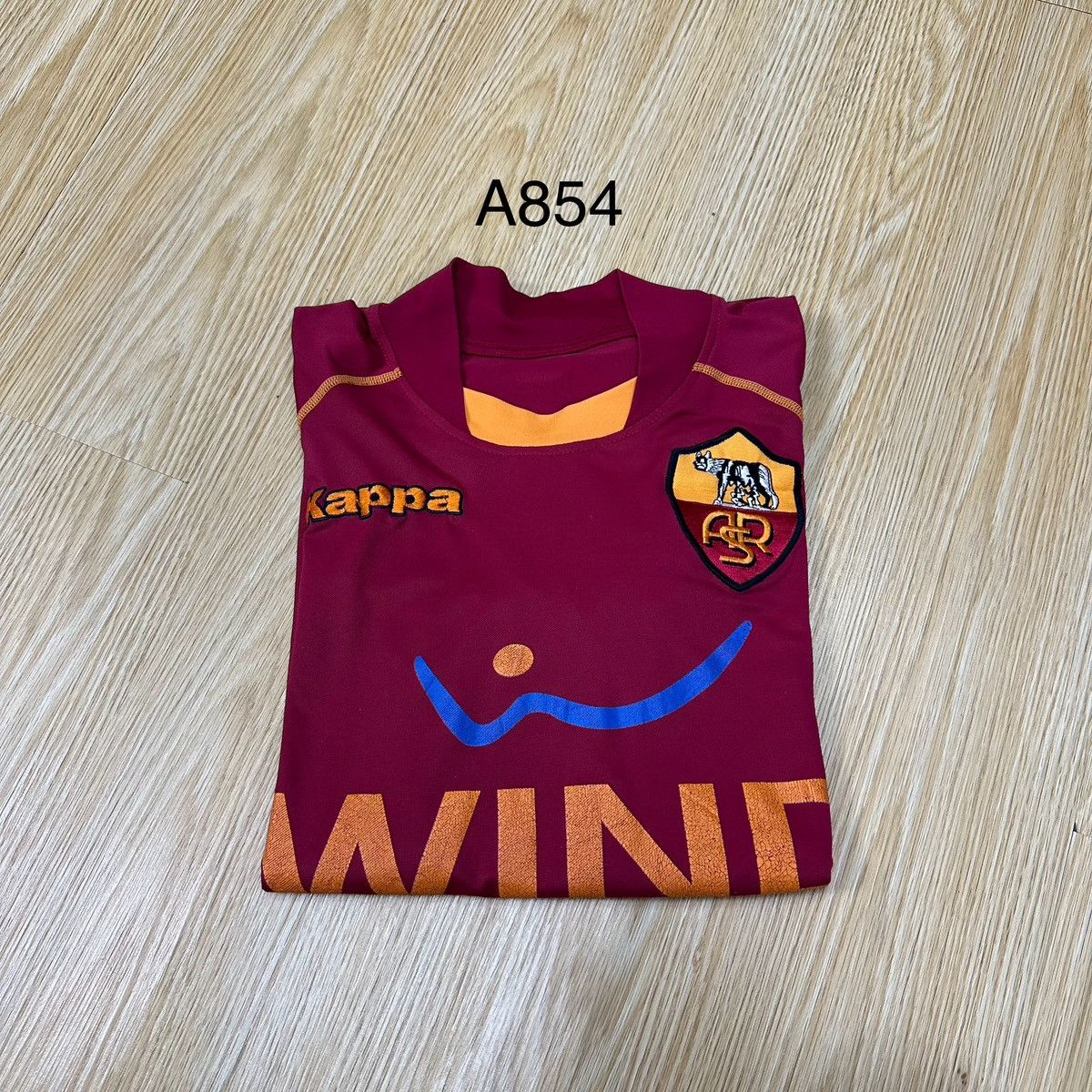 Vintage Vintage AS ROMA TOTTI 2008 2009 Youth Jersey A854 Size US S / EU 44-46 / 1 - 10 Thumbnail