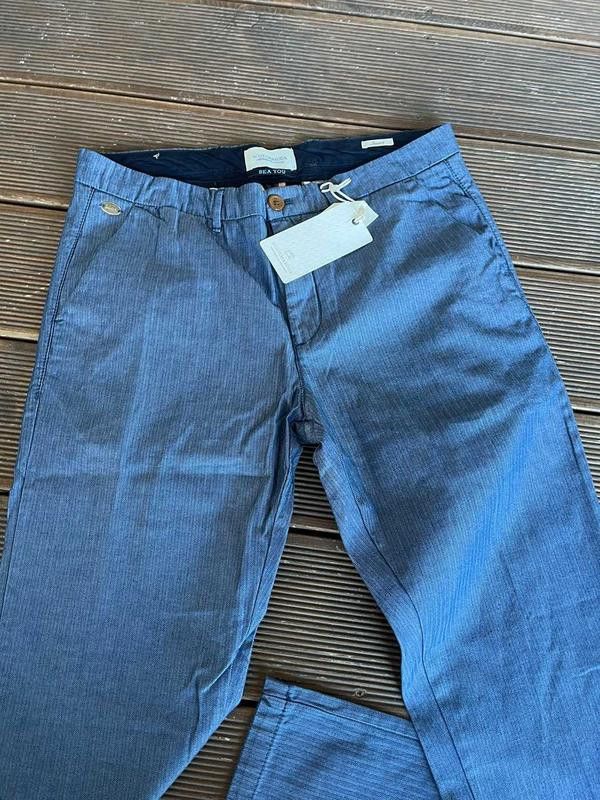 Scotch & Soda Stuart Formal Pants Blue Scotch&Soda Size US 30 / EU 46 - 2 Thumbnail