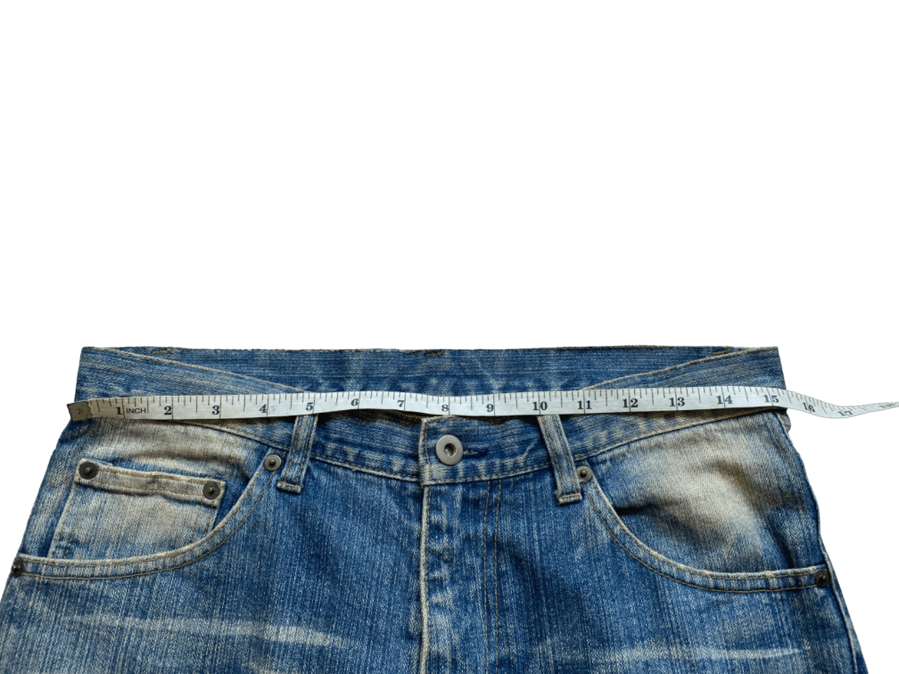 14th Addiction × If Six Was Nine Distressed Ripped Japanese Brand Denim Size US 31 - 6 Thumbnail