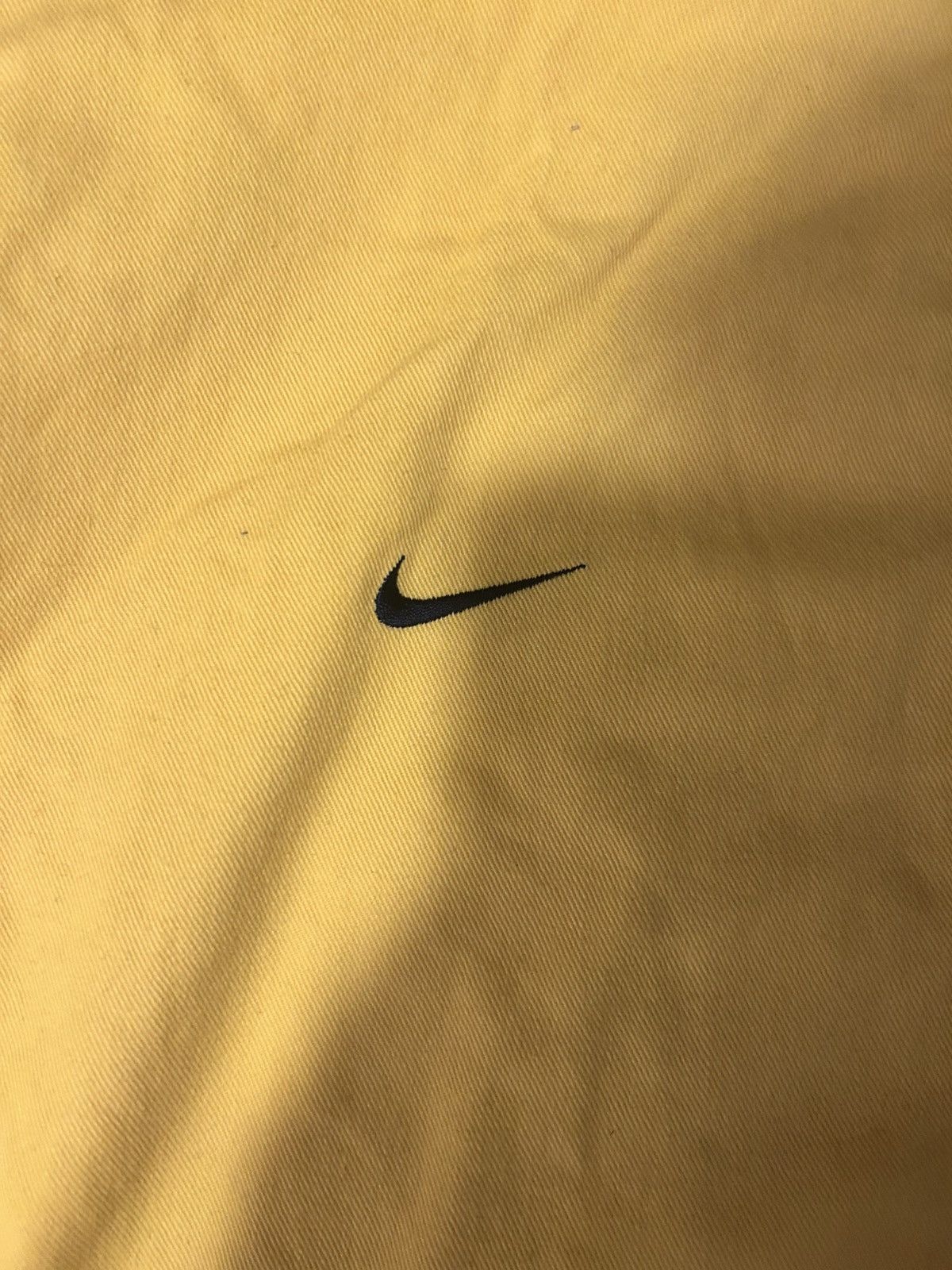 Nike Vintage yellow and navy nike x university of Michigan jacket Size US L / EU 52-54 / 3 - 3 Thumbnail