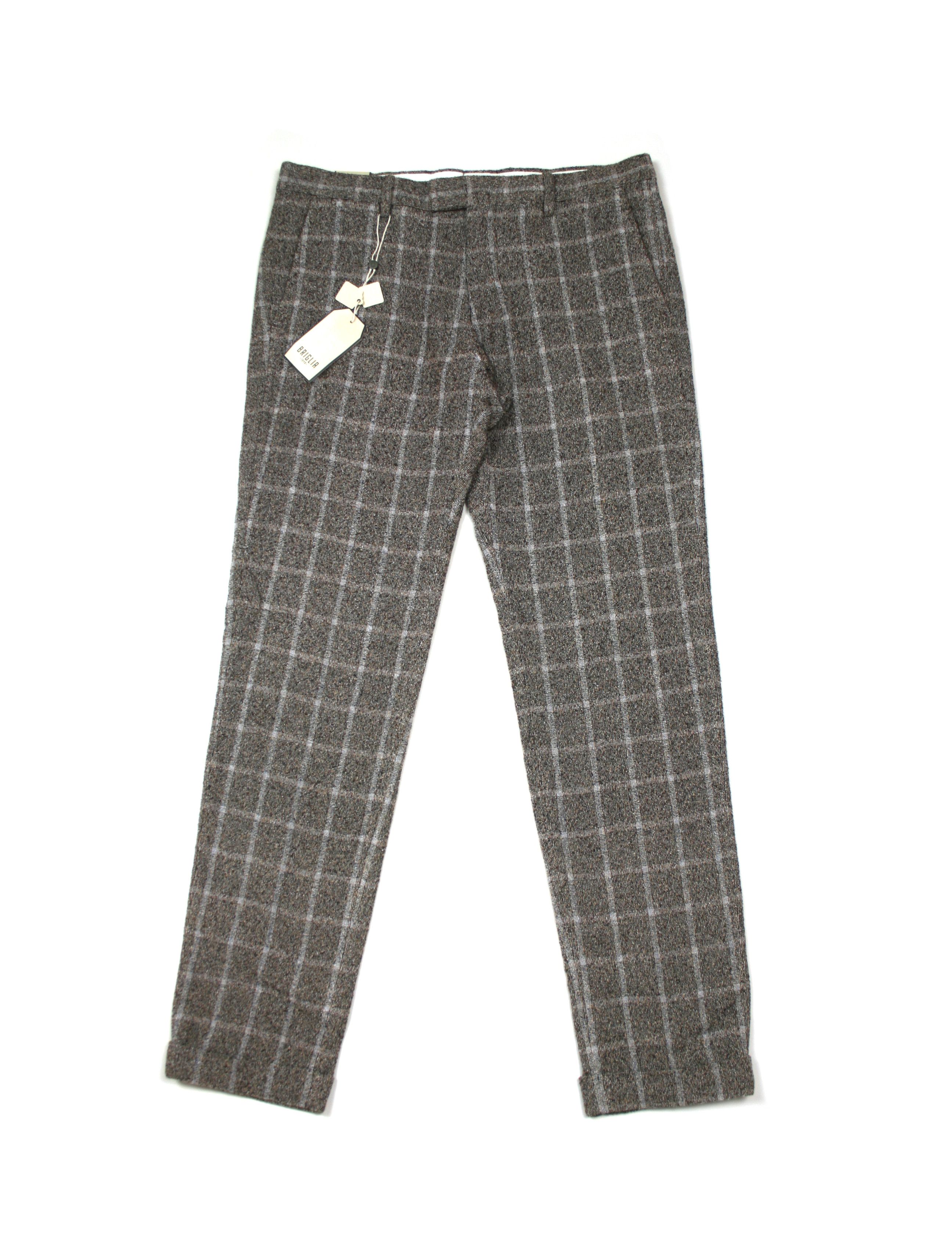 Other Briglia Plaid Slim Pants With Tags Size US 32 / EU 48 - 1 Thumbnail