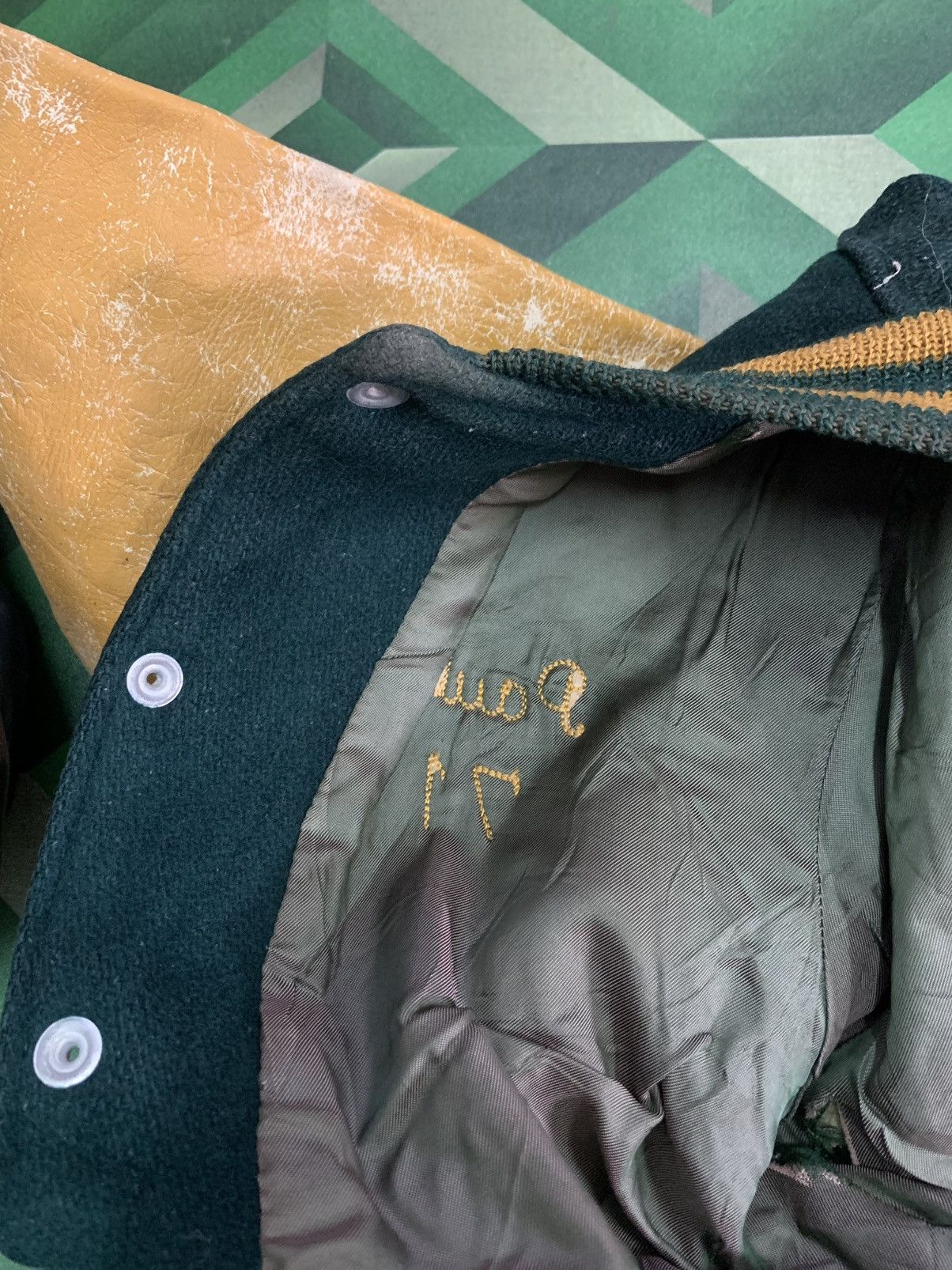 Vintage Vintage Paul 71 varsity Jacket Size US M / EU 48-50 / 2 - 6 Thumbnail