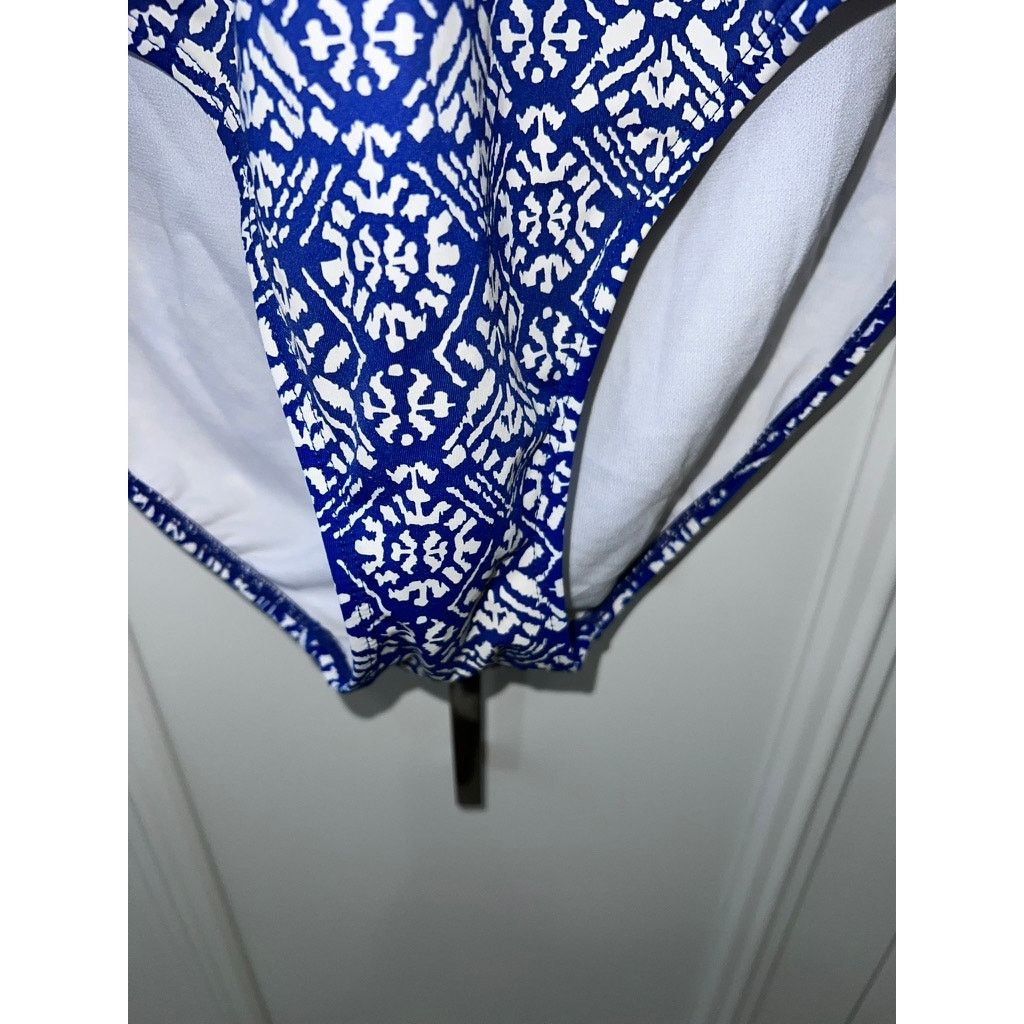 Lauren Ralph Lauren Lauren Ralph Lauren Women's Blue Print One-Piece Swimsuit Size XL / US 12-14 / IT 48-50 - 7 Thumbnail