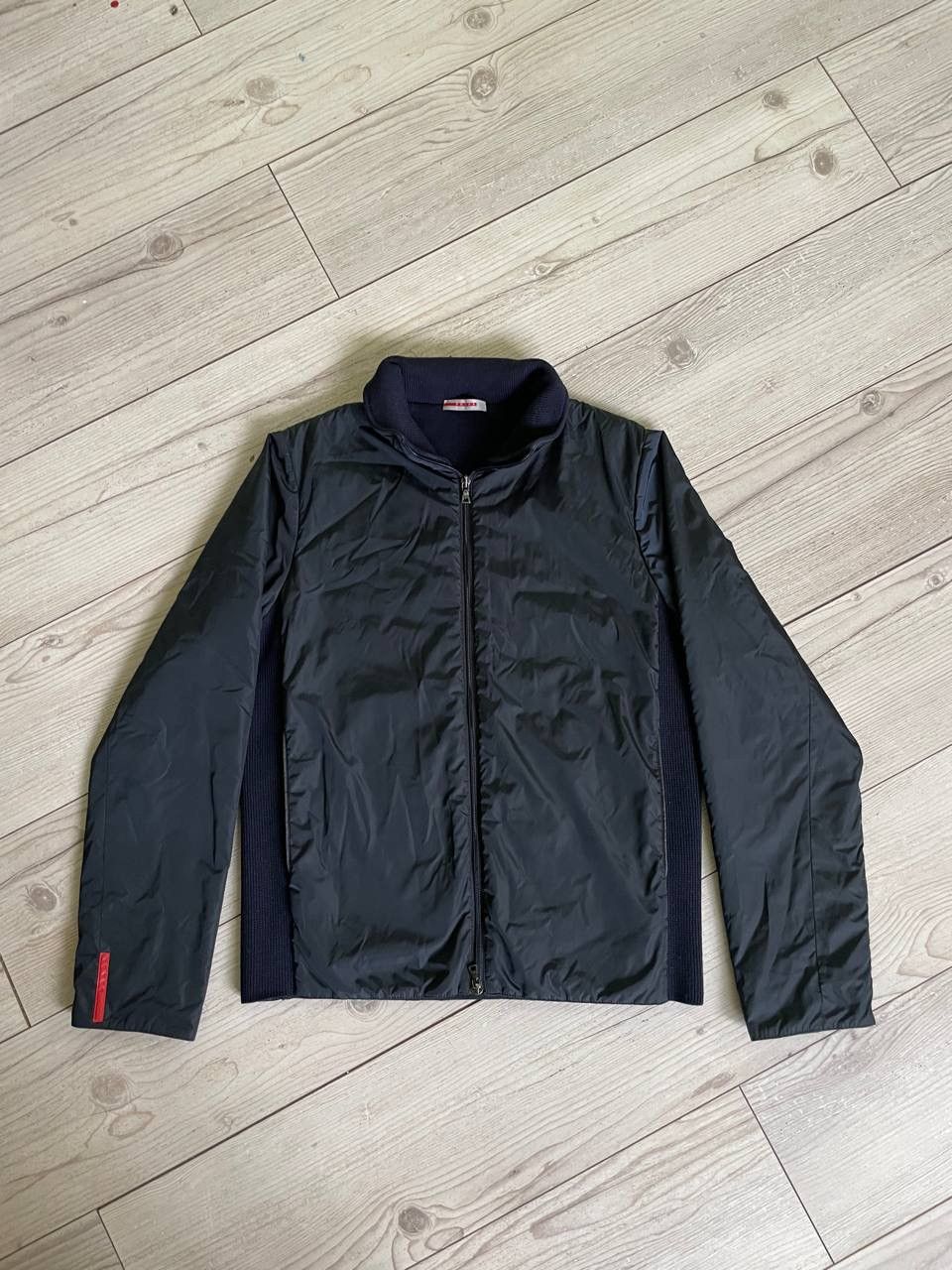 Prada Vintage Prada nylon jacket red tab Size US M / EU 48-50 / 2 - 1 Thumbnail