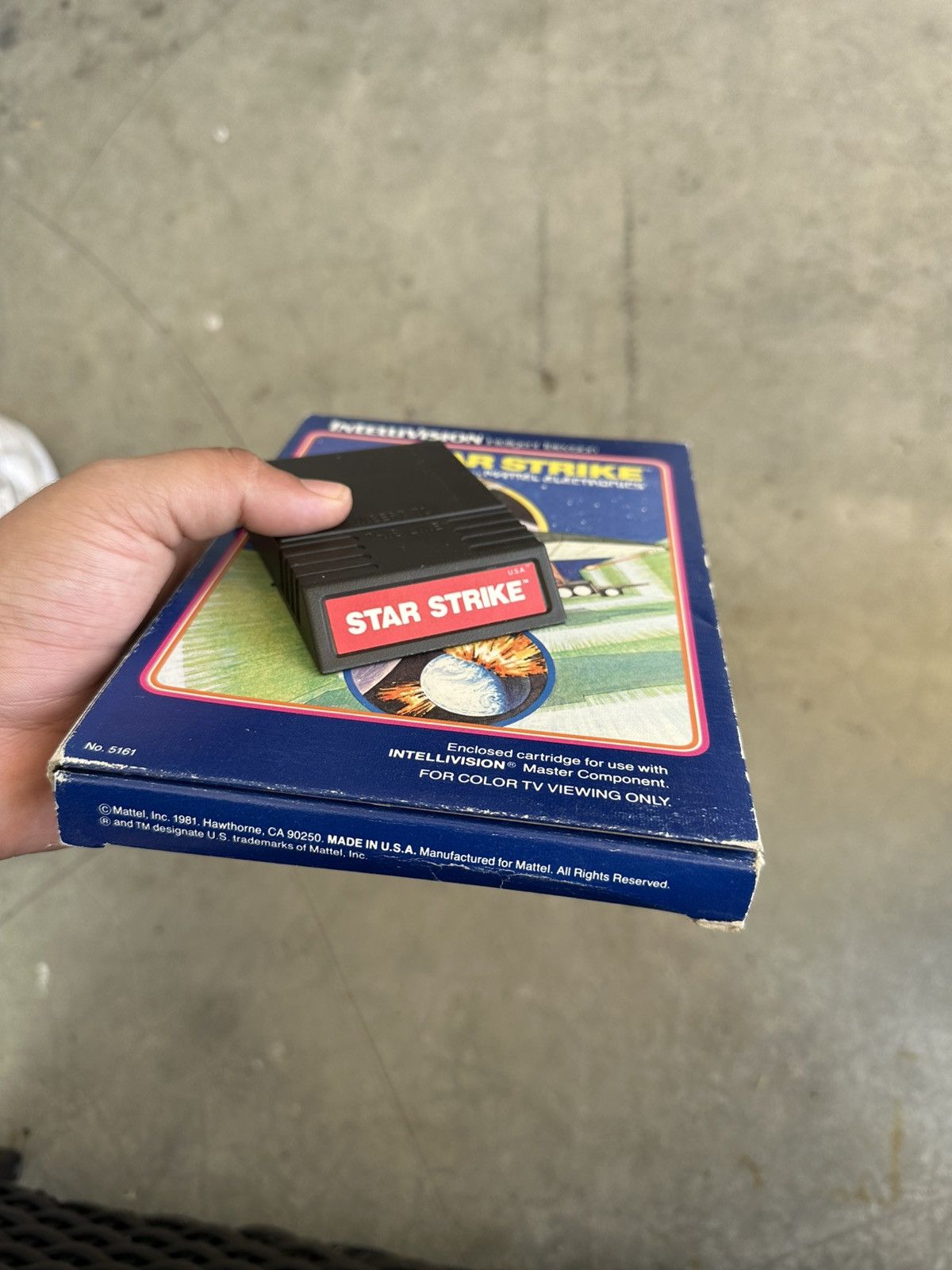 Nintendo Intellivision Boxed Video Game - Star Strike - Working Size ONE SIZE - 2 Thumbnail