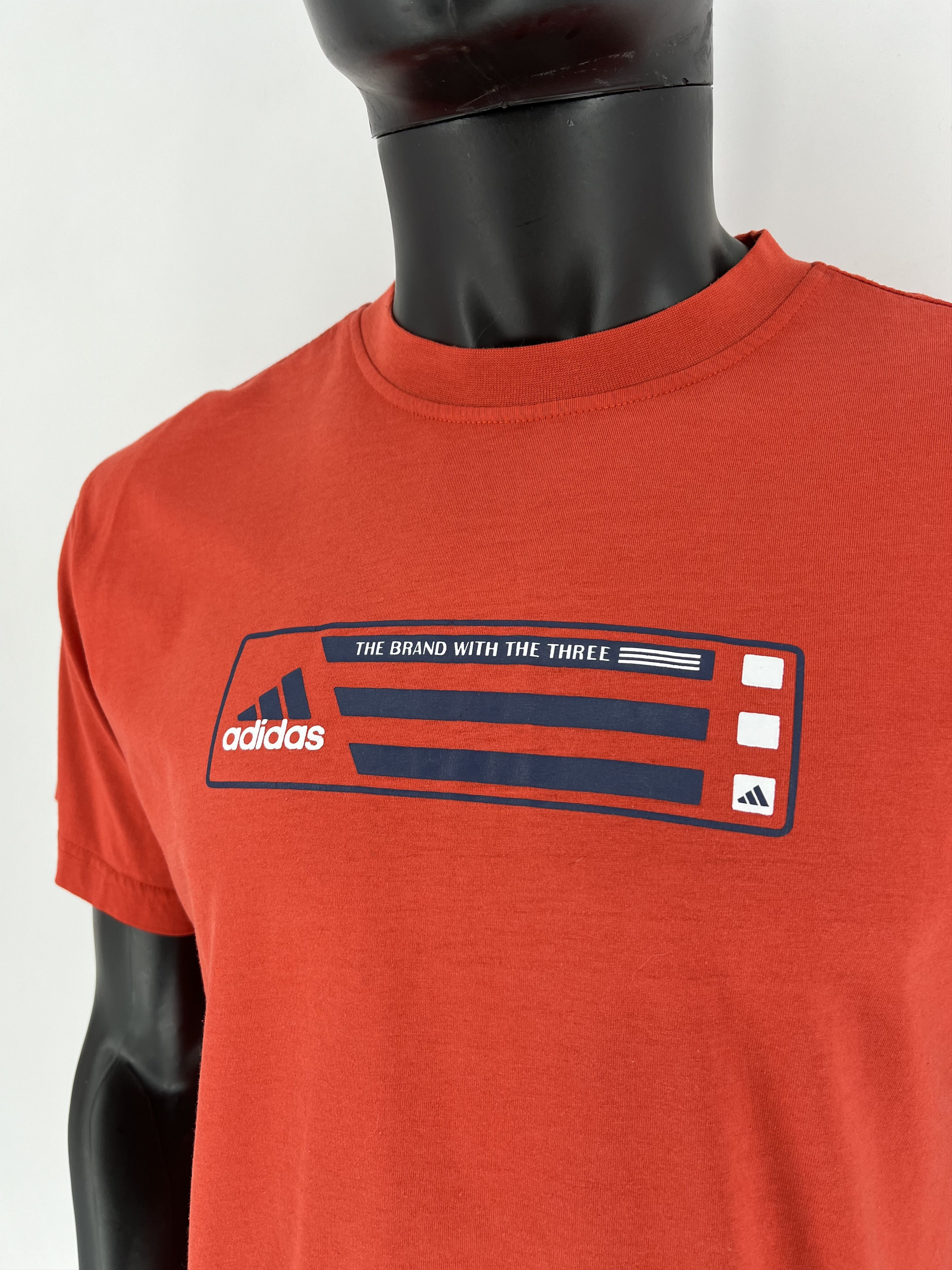 Adidas Vintage Y2K Adidas T-Shirt Big Logo Size US XL / EU 56 / 4 - 6 Thumbnail