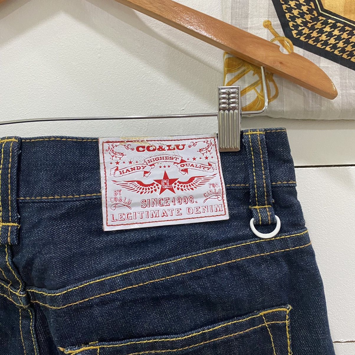 Japanese Brand × Seditionaries × Vintage Vintage Co&Lu Coandlu Spell Out Japanese Denim Jeans Size US 32 / EU 48 - 7 Thumbnail