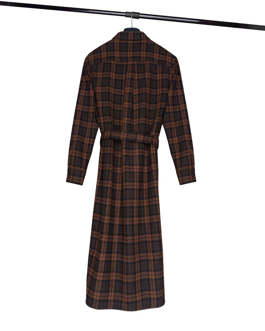Kenzo KENZO / Wool Shirt Dress Size M / US 6-8 / IT 42-44 - 5 Thumbnail