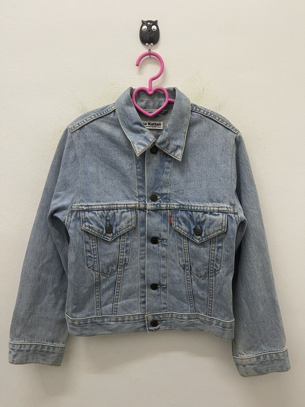 Levi's Rare Vintage LEVIS THE KATTAIL Denim Jacket Size US XS / EU 42 / 0 - 4 Thumbnail