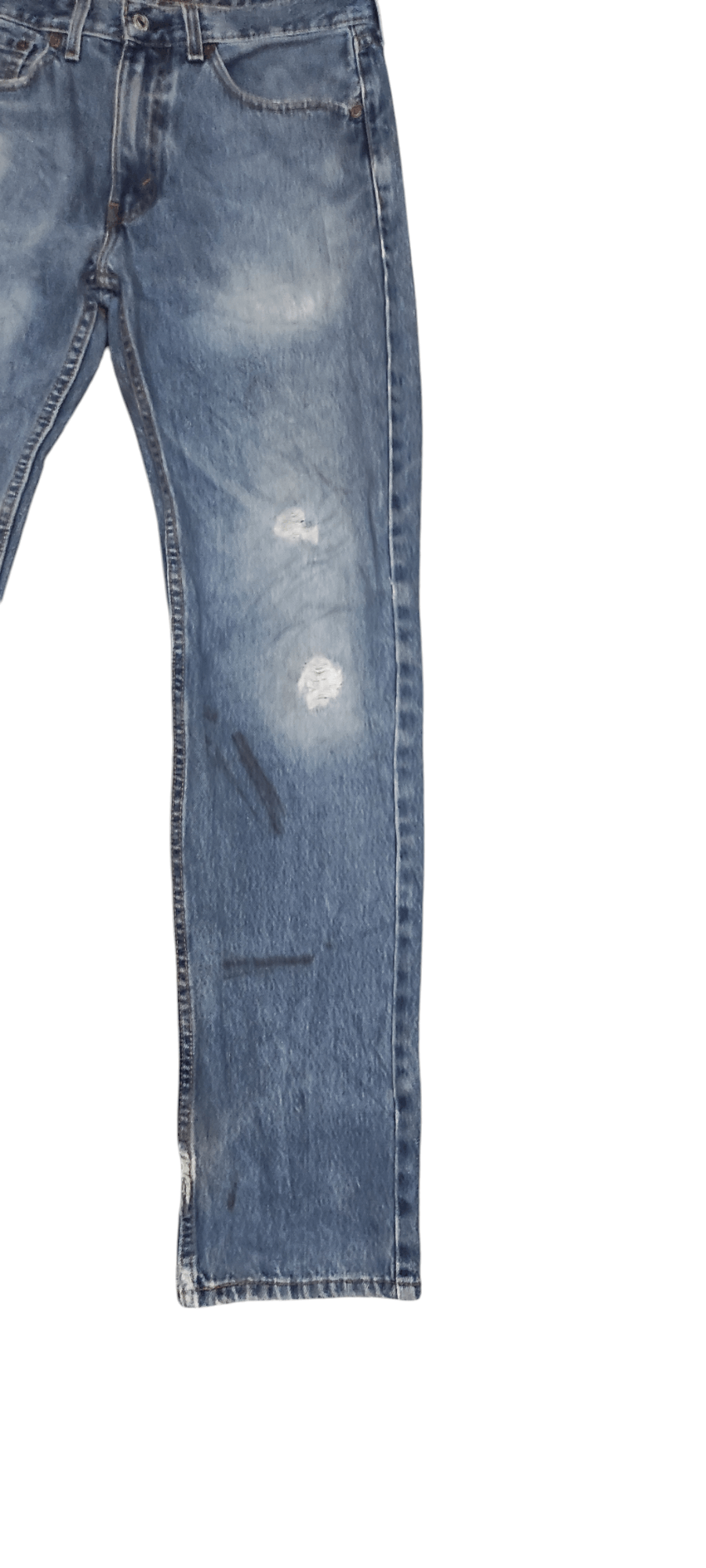 Levi's Vintage Distressed Levis 505 Dirty Washed Size US 32 / EU 48 - 5 Thumbnail