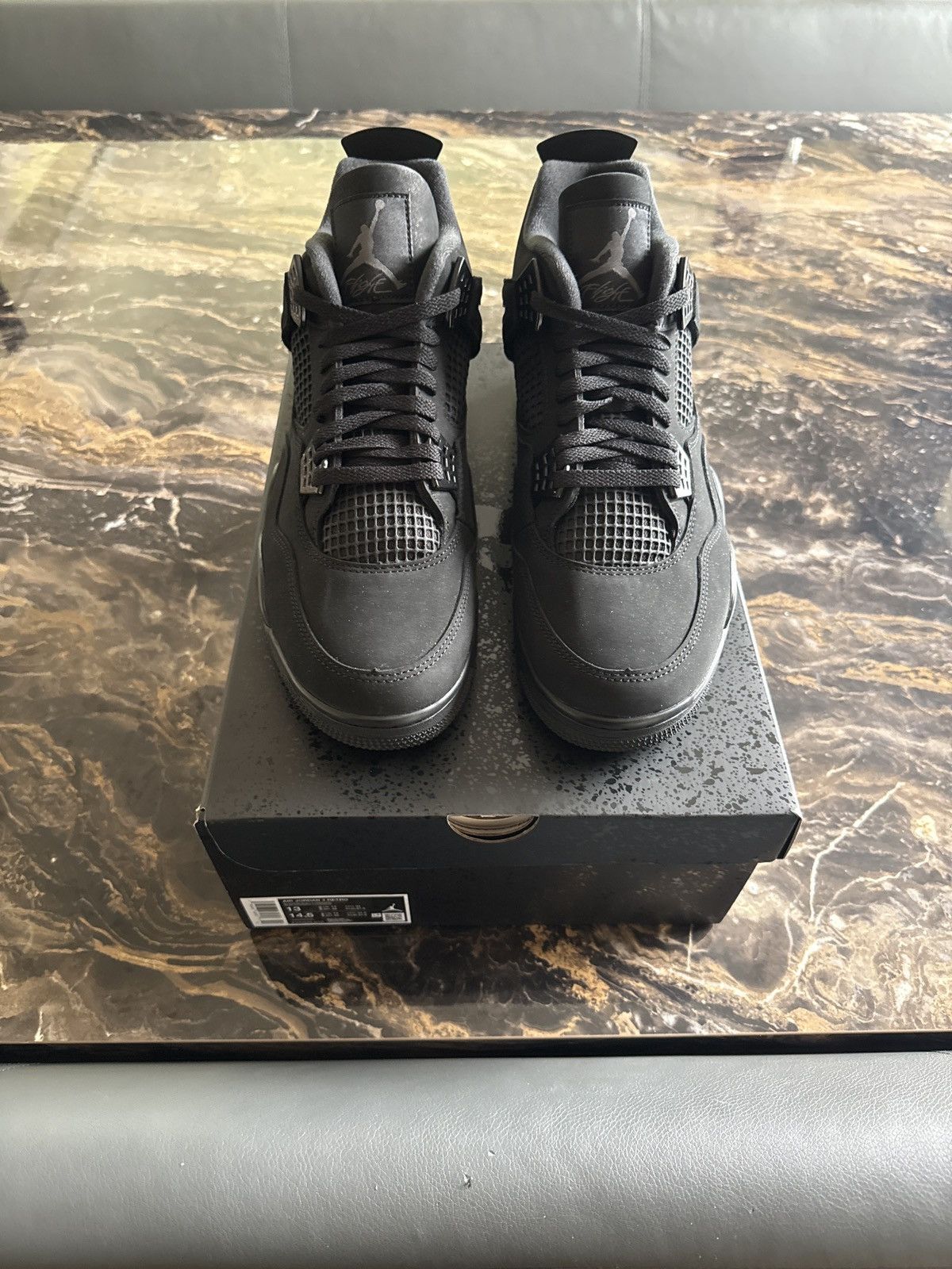 Jordan Brand Jordan 4 Black Cat 2025 Multiple Sizes-see description Size US 13 / EU 46 - 3 Thumbnail