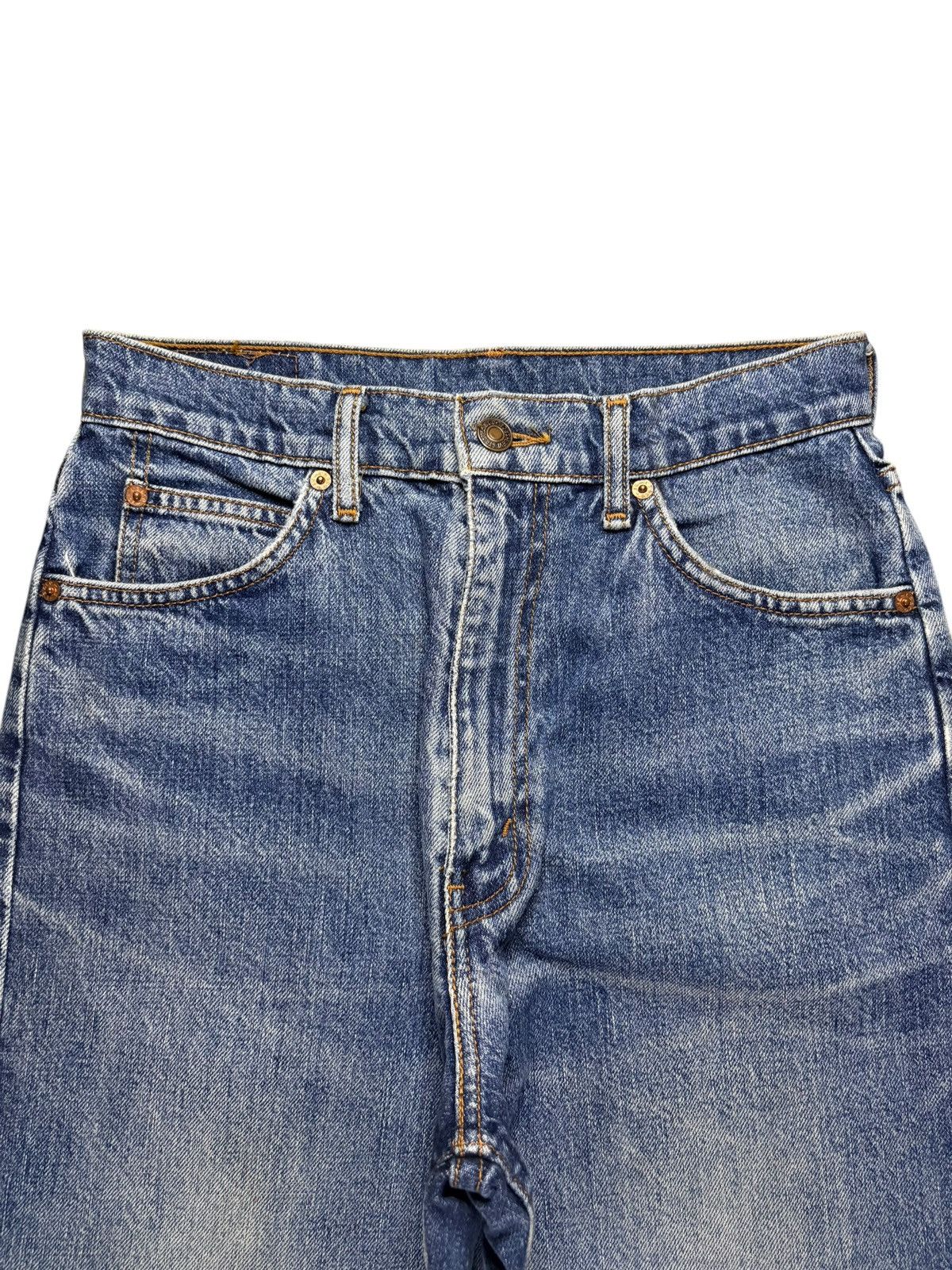 Levi's Vintage 90s Levis 855 Orange Tab Mud Wash Loose Jeans Size US 28 / EU 44 - 4 Thumbnail