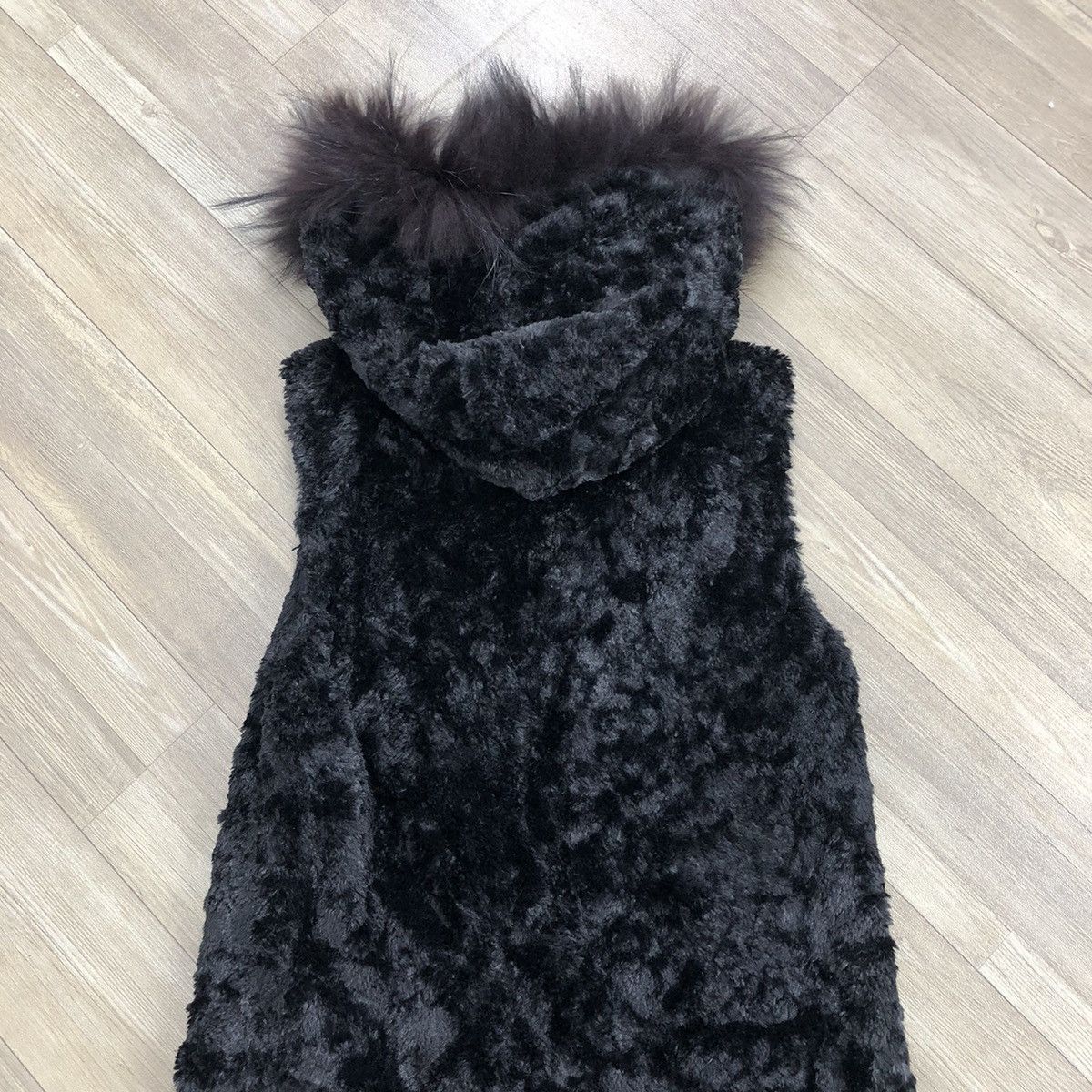 If Six Was Nine 2000s Faux Fur Gothic Beauty Beast Lgb Goa Punk Style Vest Size US M / EU 48-50 / 2 - 6 Thumbnail
