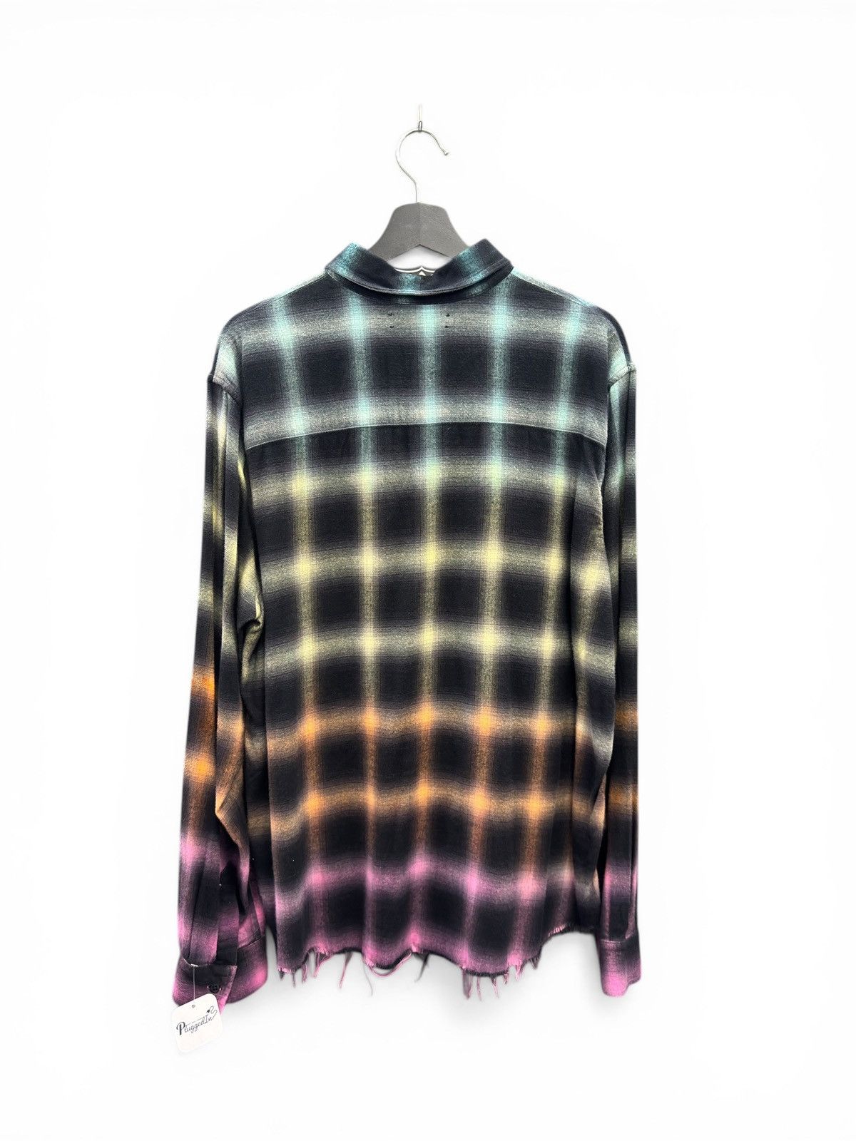 Amiri Amiri Multicolor Plaid Button Up Size US L / EU 52-54 / 3 - 2 Thumbnail