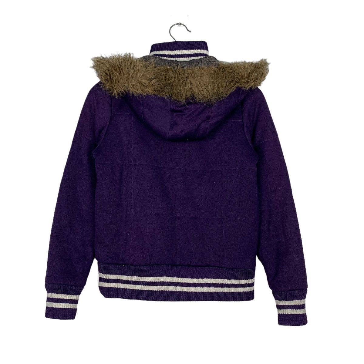 Tommy Hilfiger TOMMY GIRL Fur Hoodie Purple Jacket #0310-C14 Size S / US 4 / IT 40 - 8 Thumbnail